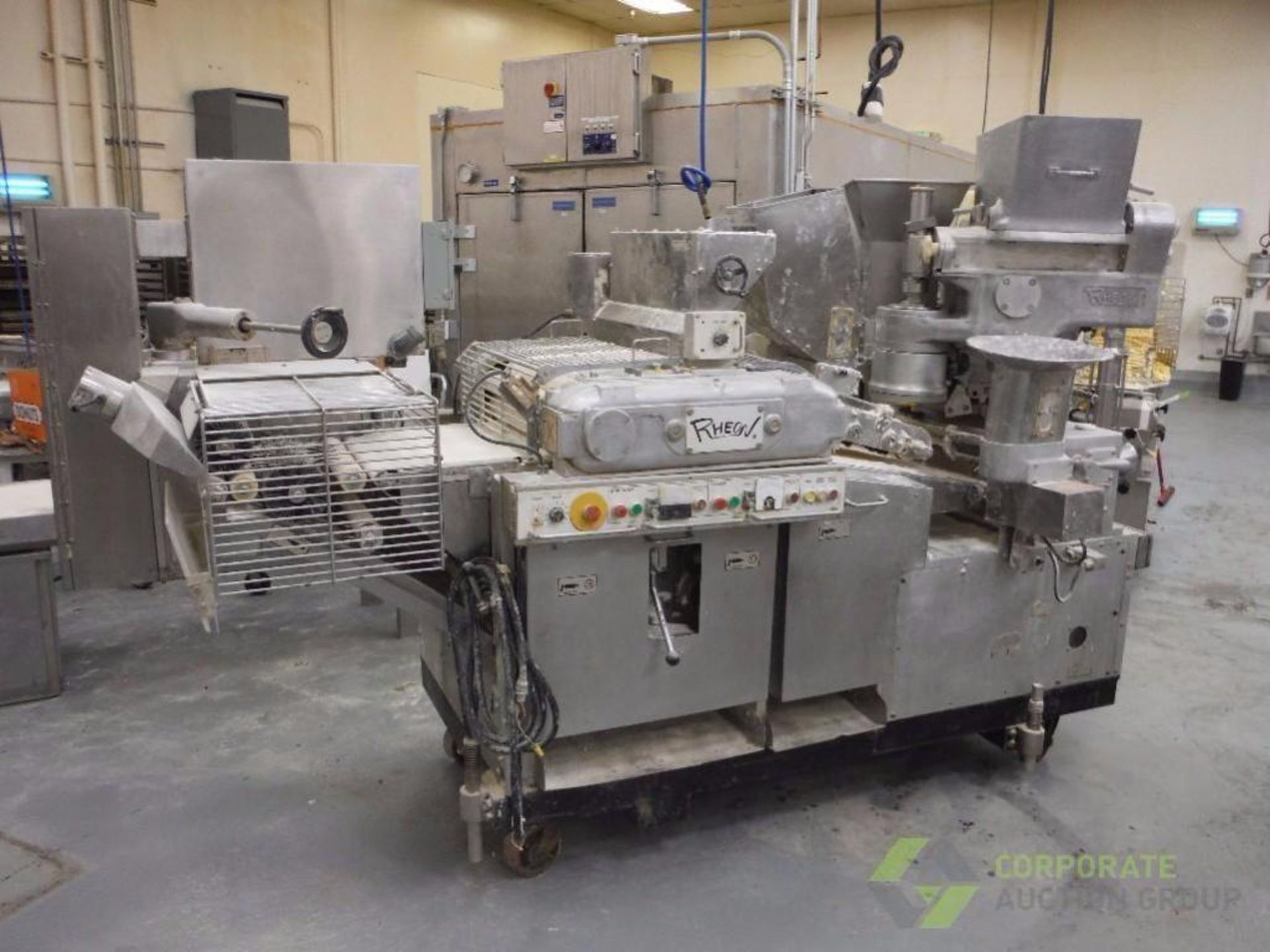 Rheon Laminating Line and Fat Pump , MM Rheon Co extrusion Dough Laminating, w/ 20 in belt , Paralle - Image 9 of 20