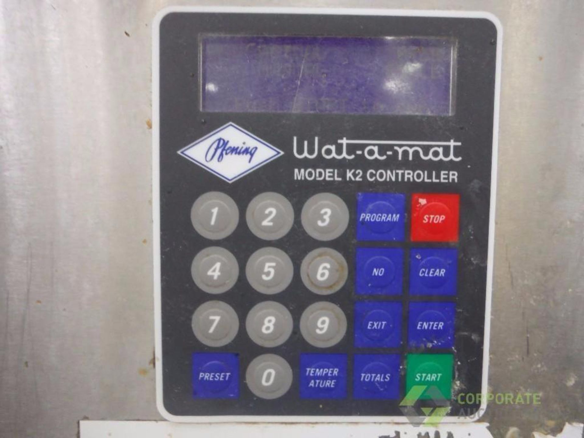 Pfening Water Meter, Wat-a-Mat Digital water Meter. **(Located in Pico Rivera, CA)** Rigging Fee: $2 - Image 2 of 2