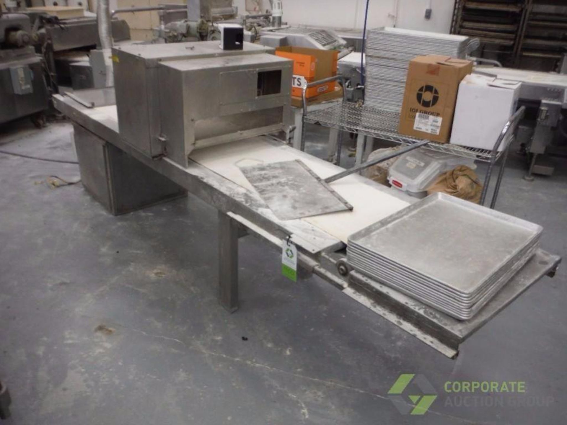 Rheon Laminating Line and Fat Pump , MM Rheon Co extrusion Dough Laminating, w/ 20 in belt , Paralle - Image 17 of 20