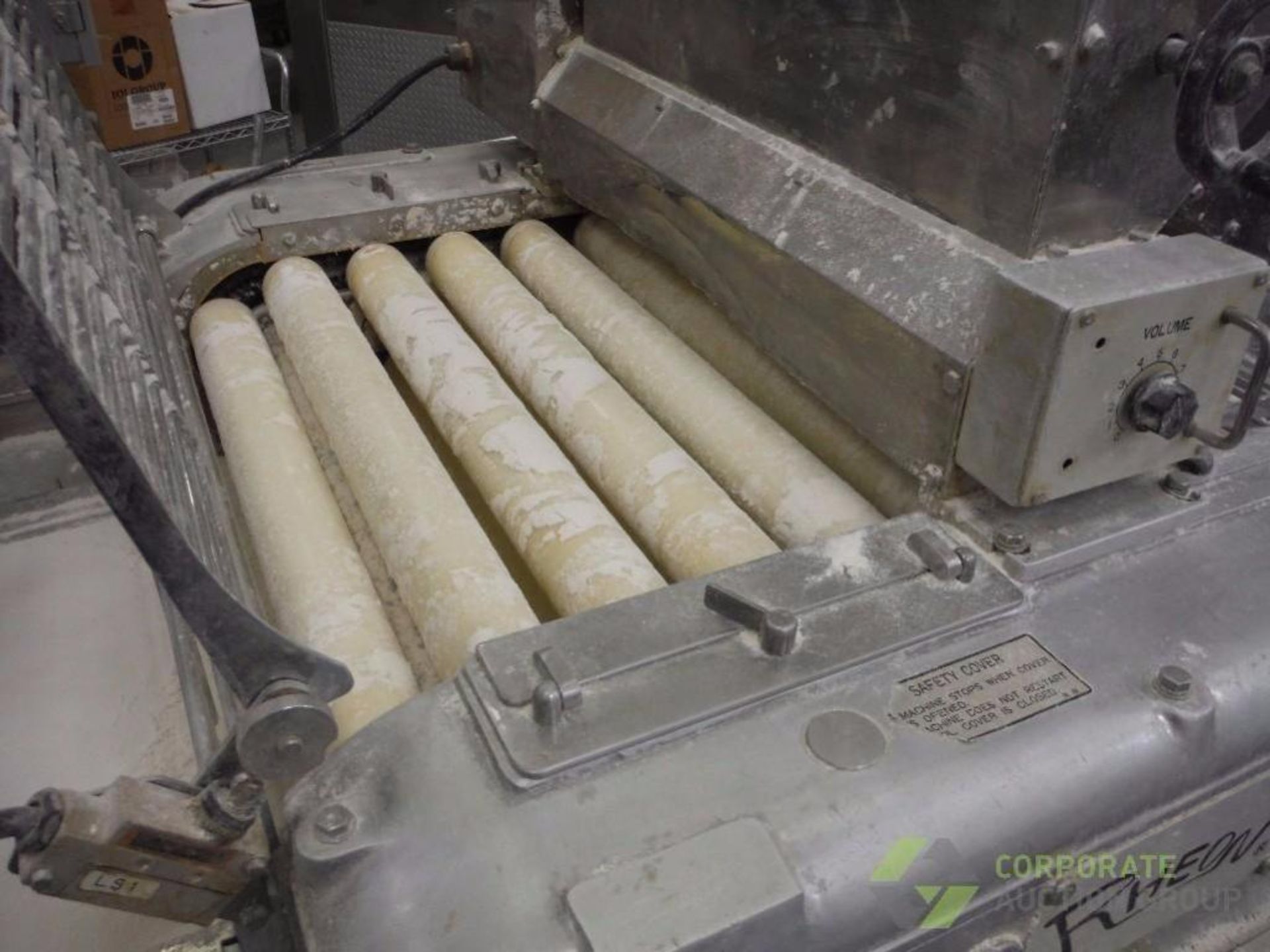 Rheon Laminating Line and Fat Pump , MM Rheon Co extrusion Dough Laminating, w/ 20 in belt , Paralle - Image 11 of 20