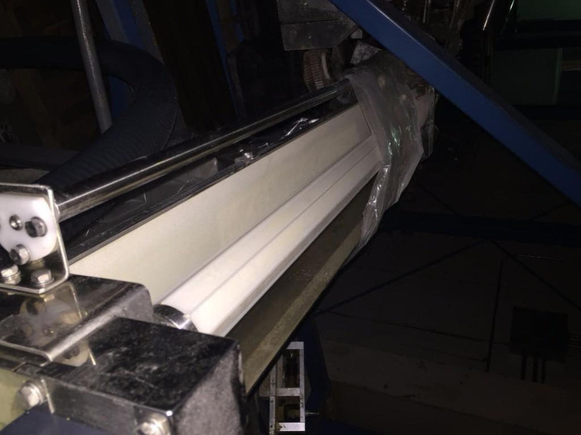 Rheon conveyor with edge turner. ** (Located in Fridley, Minnesota) ** Rigging Fee: $50 - Image 4 of 4