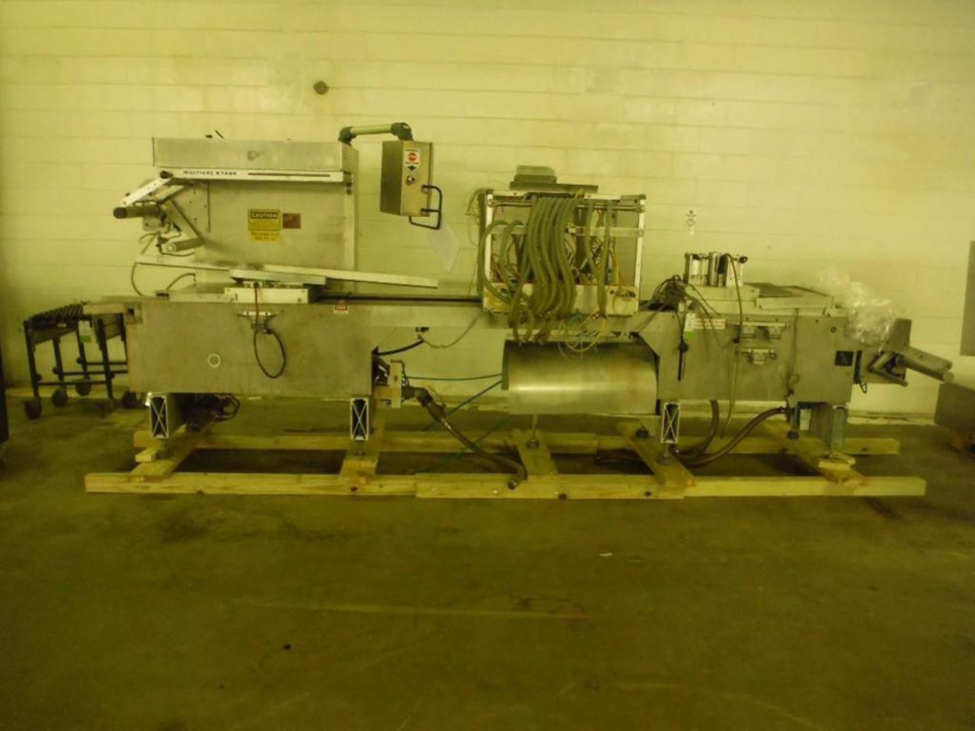 1990 Multivac R700 Cap Forming Machine, Model: R700/MC, S/N: 10126/71, with Busch 250 vacuum