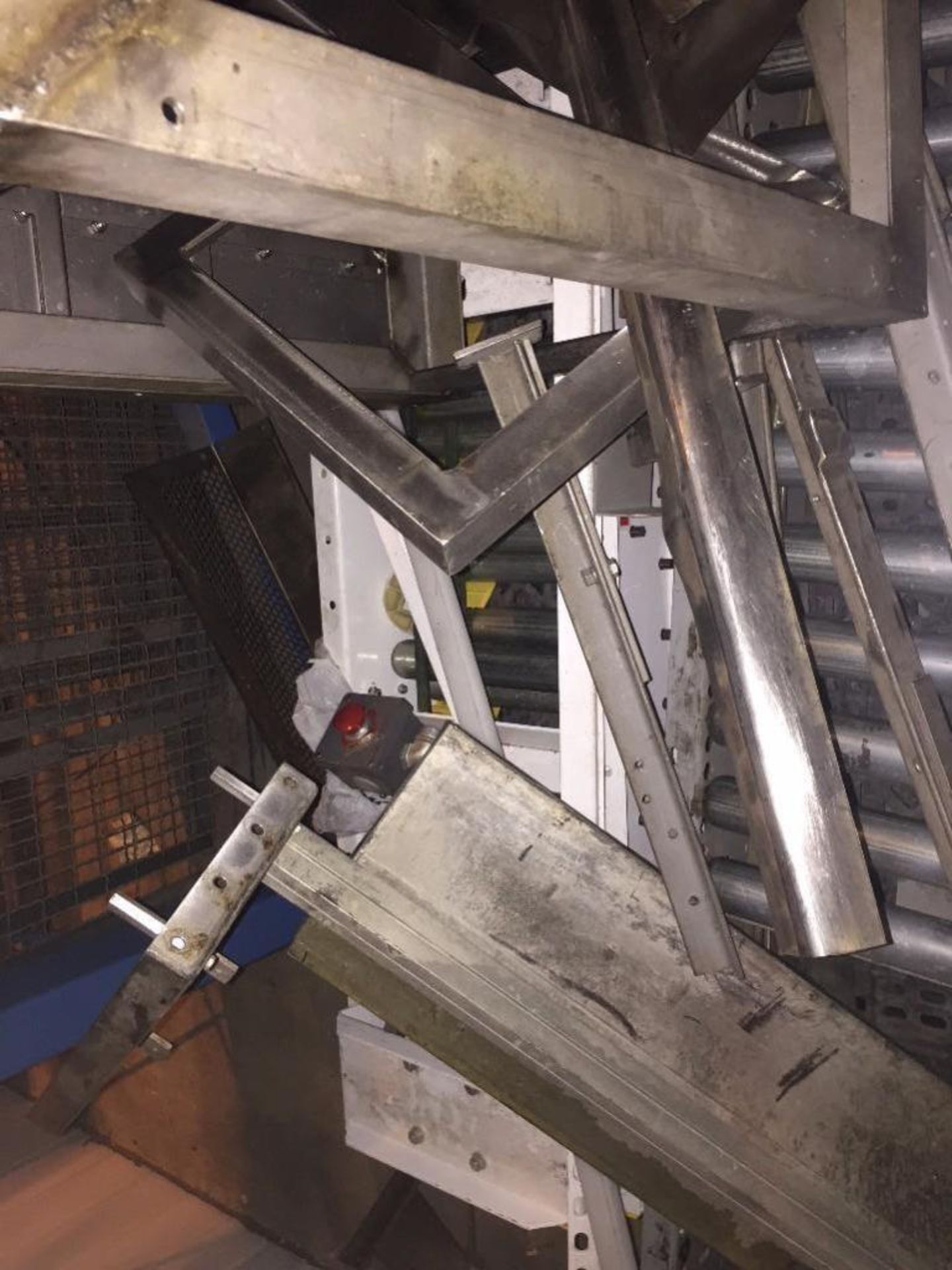 lot of misc. fan parts, conveyor bed section, misc. SS (LOT). ** (Located in Fridley, - Image 6 of 6