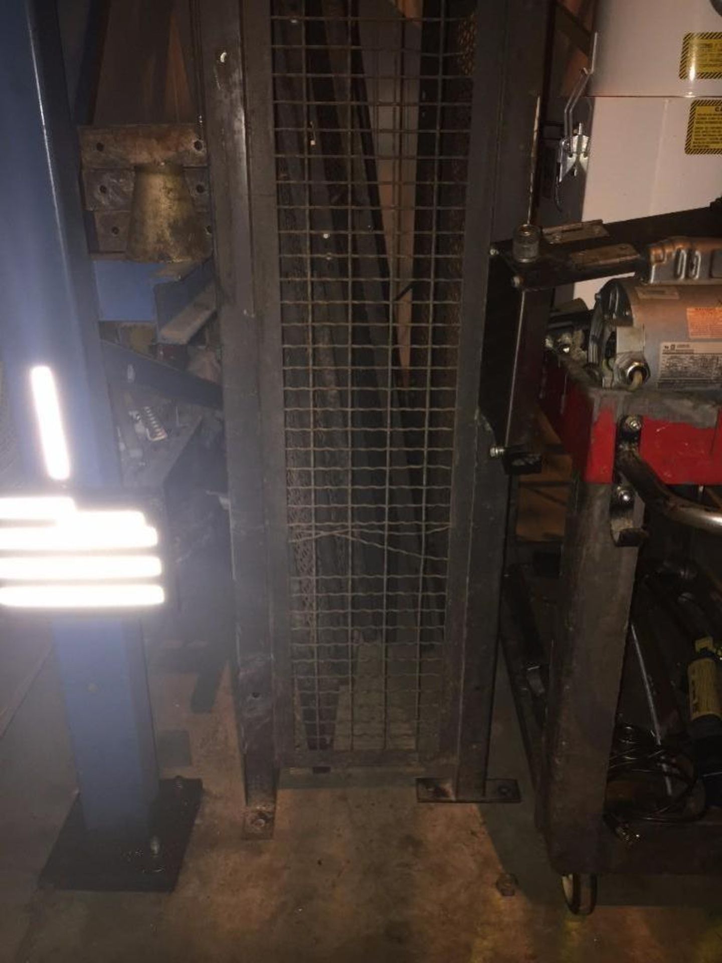 lot of 6 mild steel safety cage panels (LOT). ** (Located in Fridley, Minnesota) ** Rigging Fee: $ - Image 3 of 5