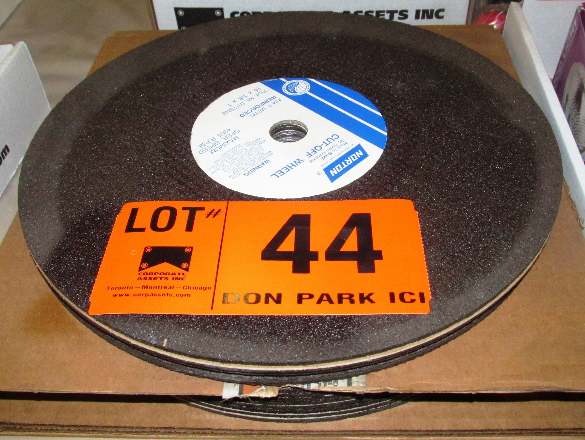 LOT/ ABRASIVE CUTTING DISC'S