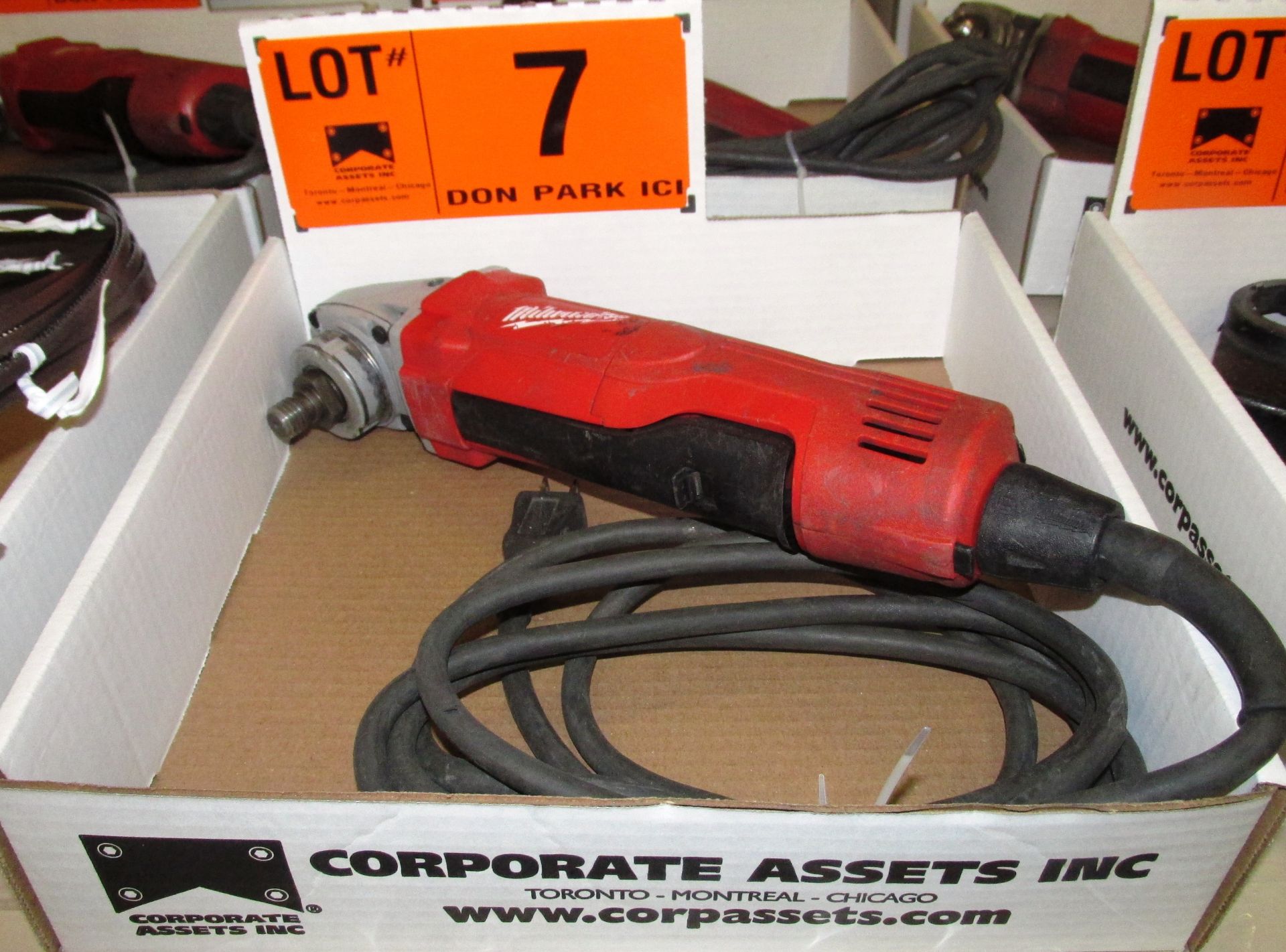 MILWAUKEE ELECTRIC ANGLE GRINDER