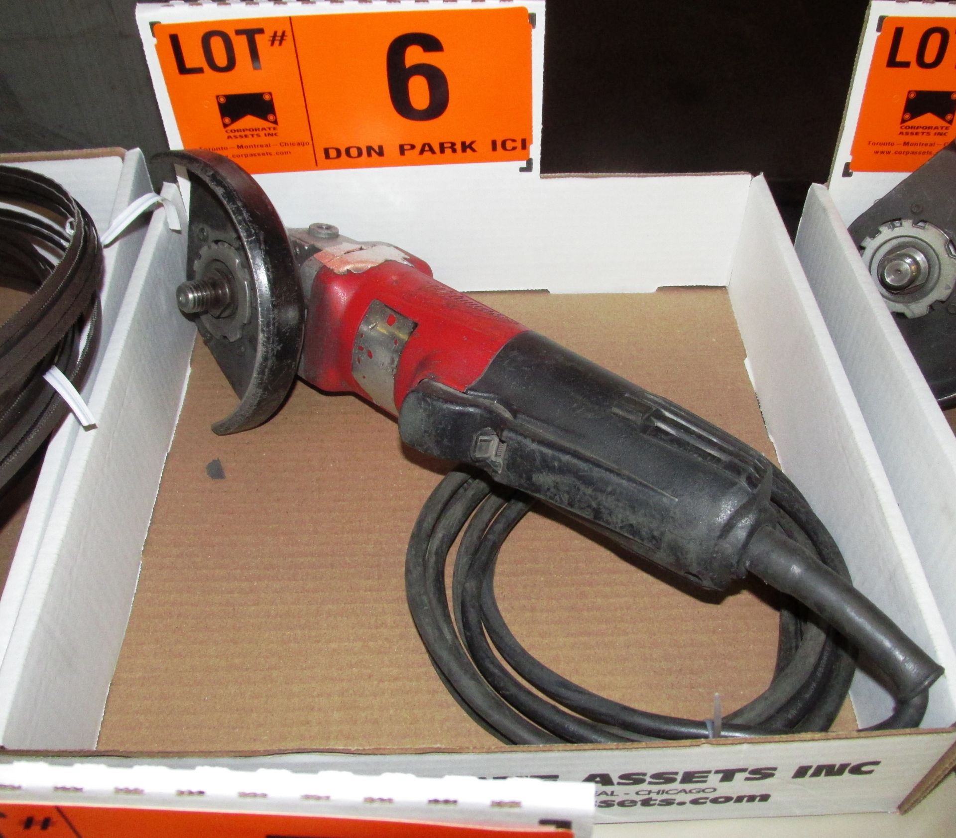 MILWAUKEE ELECTRIC ANGLE GRINDER