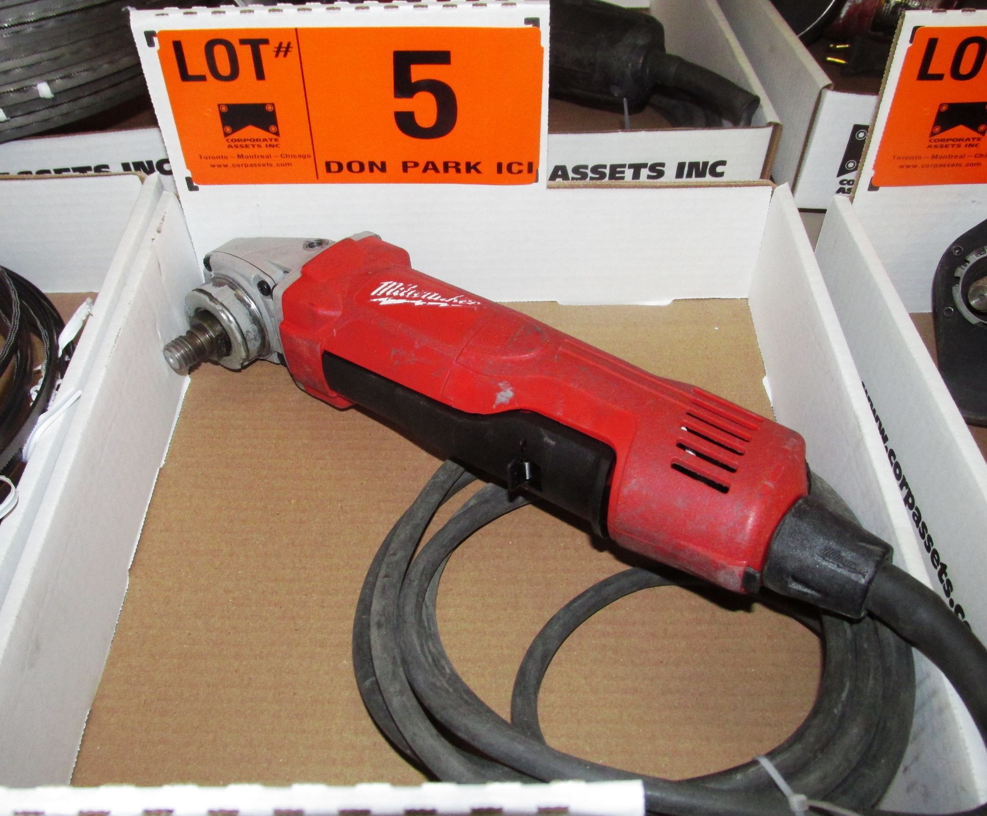 MILWAUKEE ELECTRIC ANGLE GRINDER