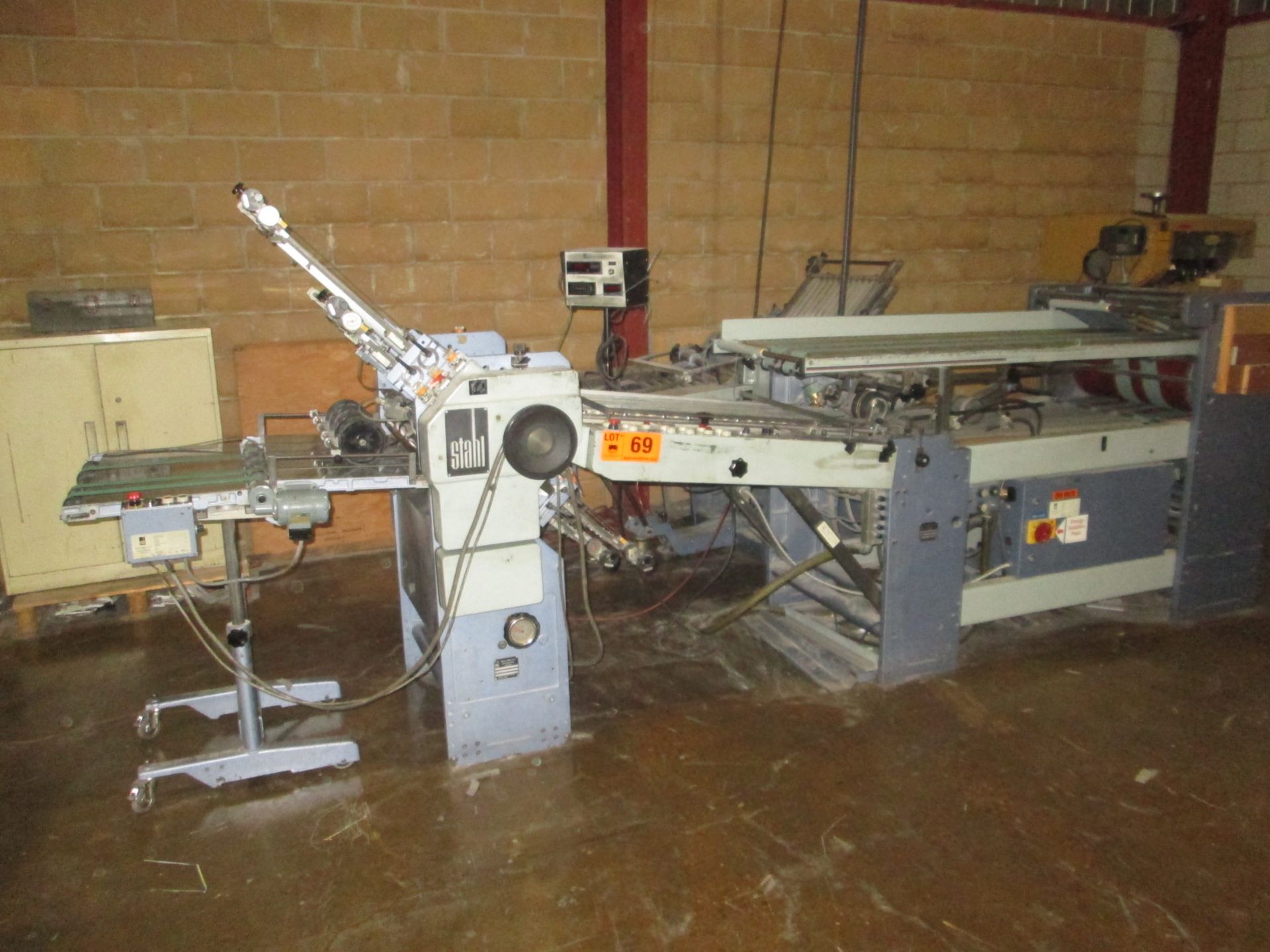 STAHL TF56/444-RF 4/4 CONTINUOUS FEED FOLDER S/N: 30129 (CI) - Image 2 of 2