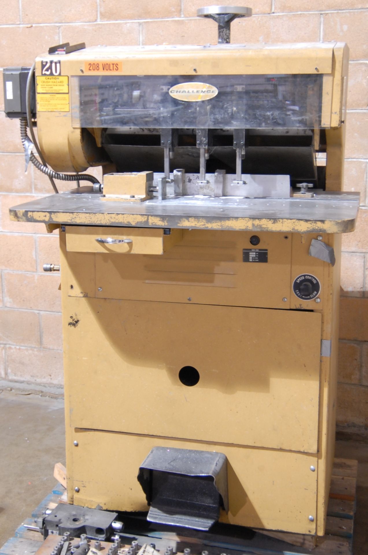 CHALLENGE MS10A MULTI SPINDLE PAPER DRILL S/N: 46014 (CI)