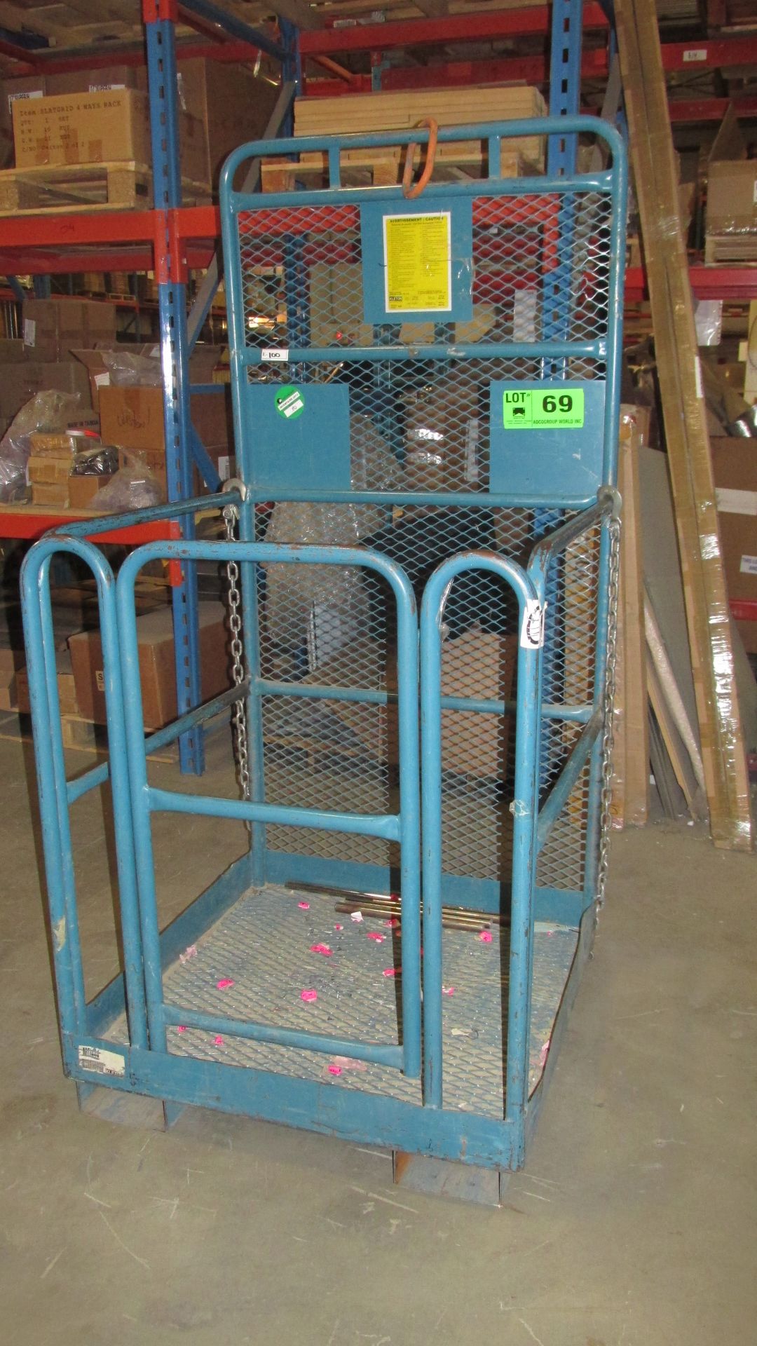 MAINTENANCE LIFT CAGE