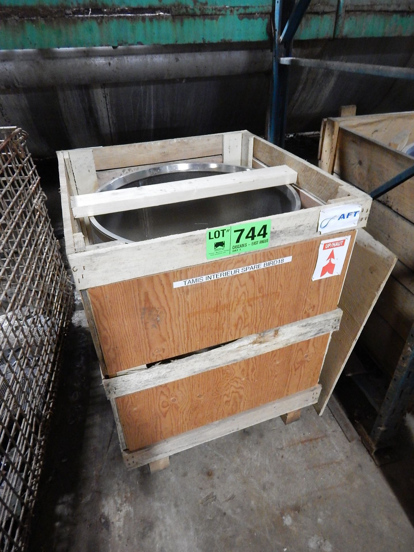 BIRD 18 SPARE STAINLESS STEEL BASKET S/N N/A