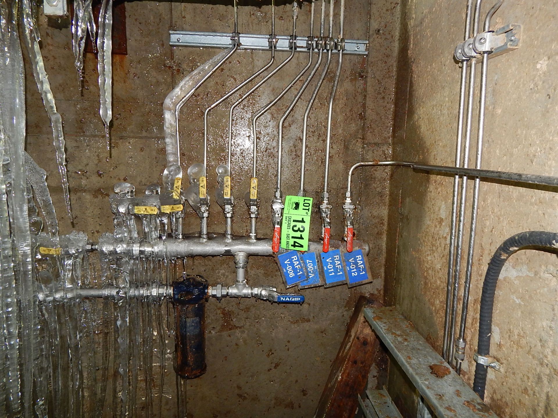 LOT/ MANIFOLD WITH MANUAL VALVES (CI)