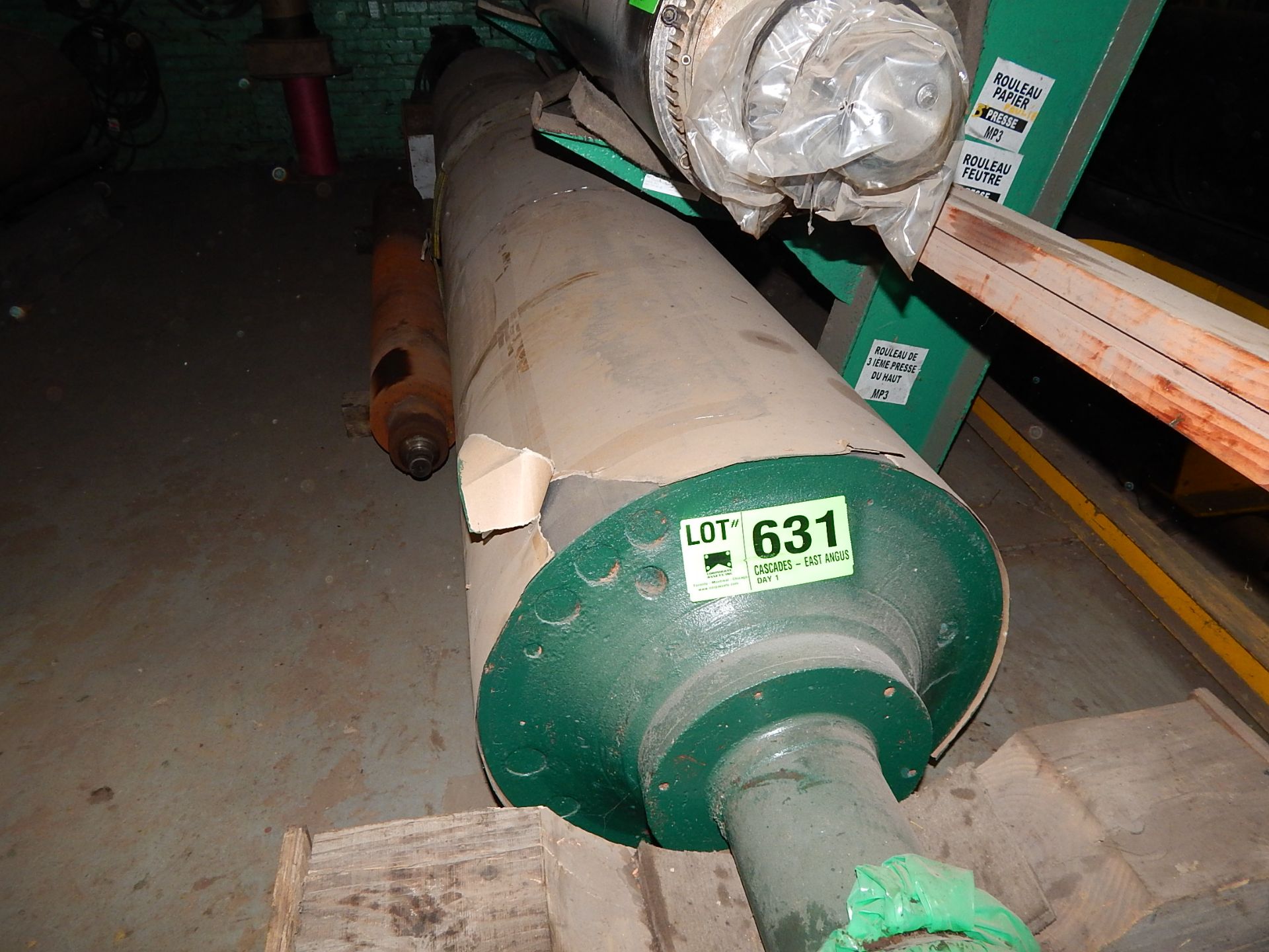 PAPER MACHINE SPARE/REBUILT ROLL - #3 3RD PRESS ROLL (CI)