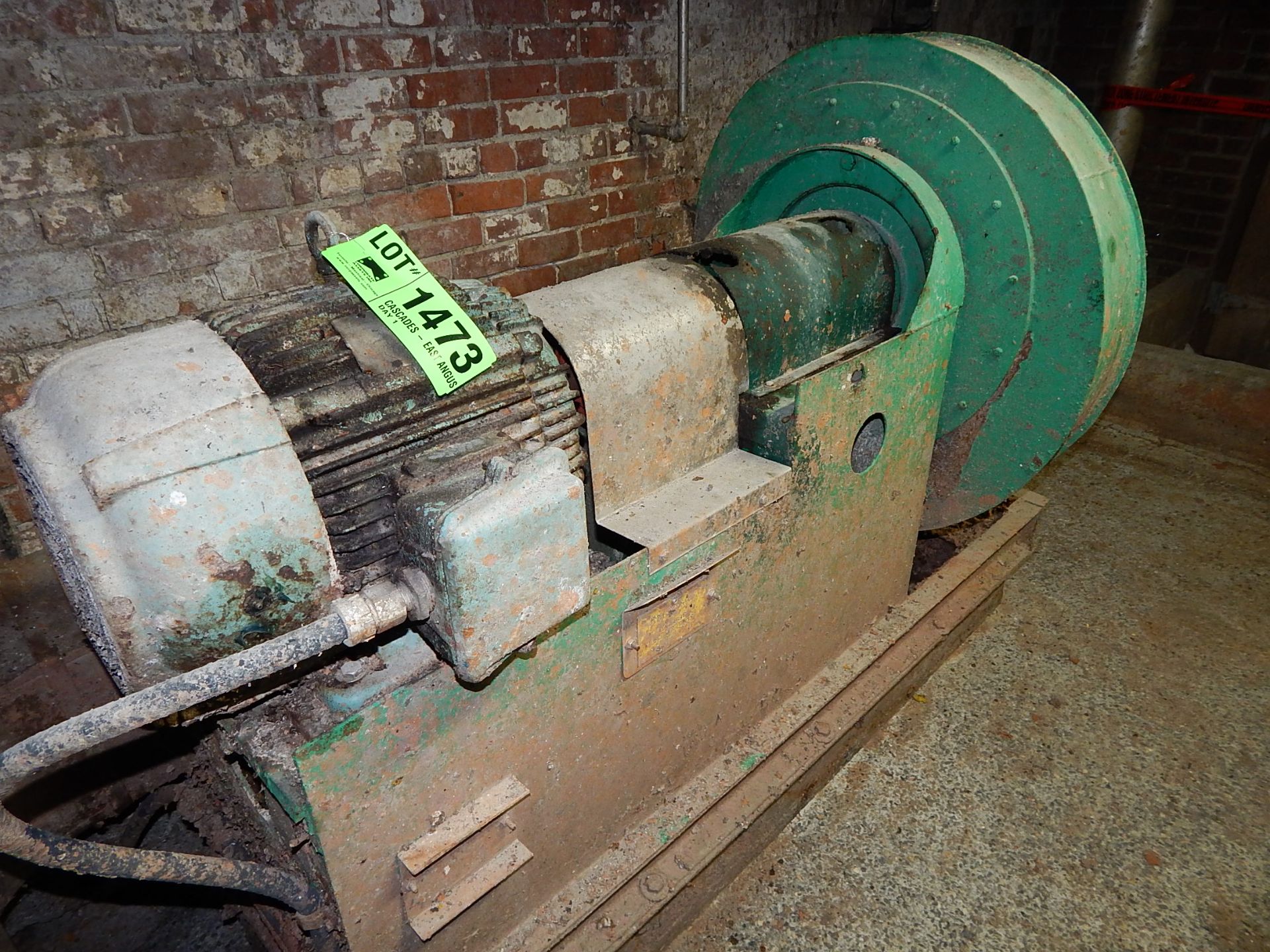 LOT/ ELECTRIC MOTOR WITH BLOWER (CI)