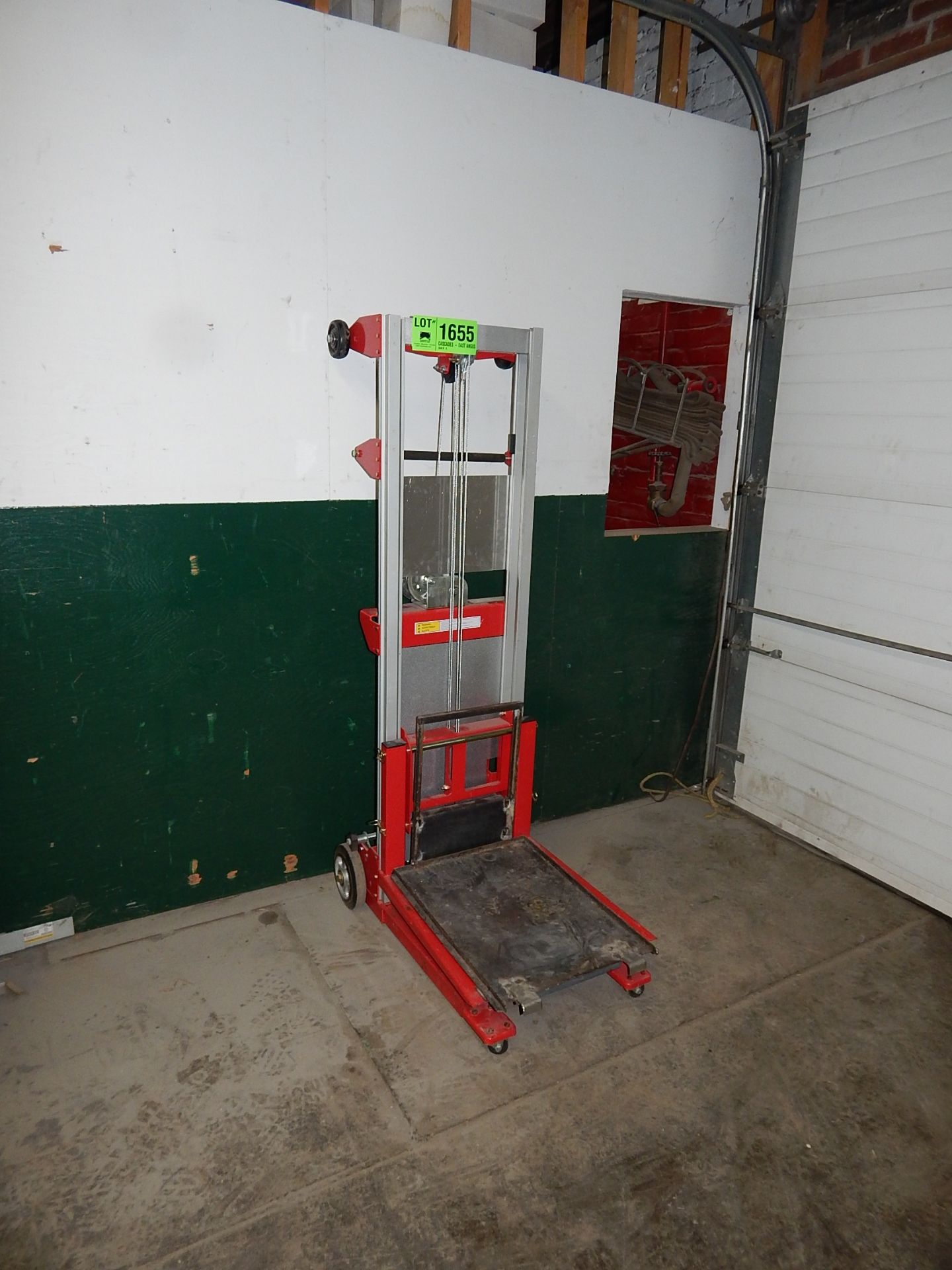 DAYTON 400LBS CAP DIE LIFTING CART