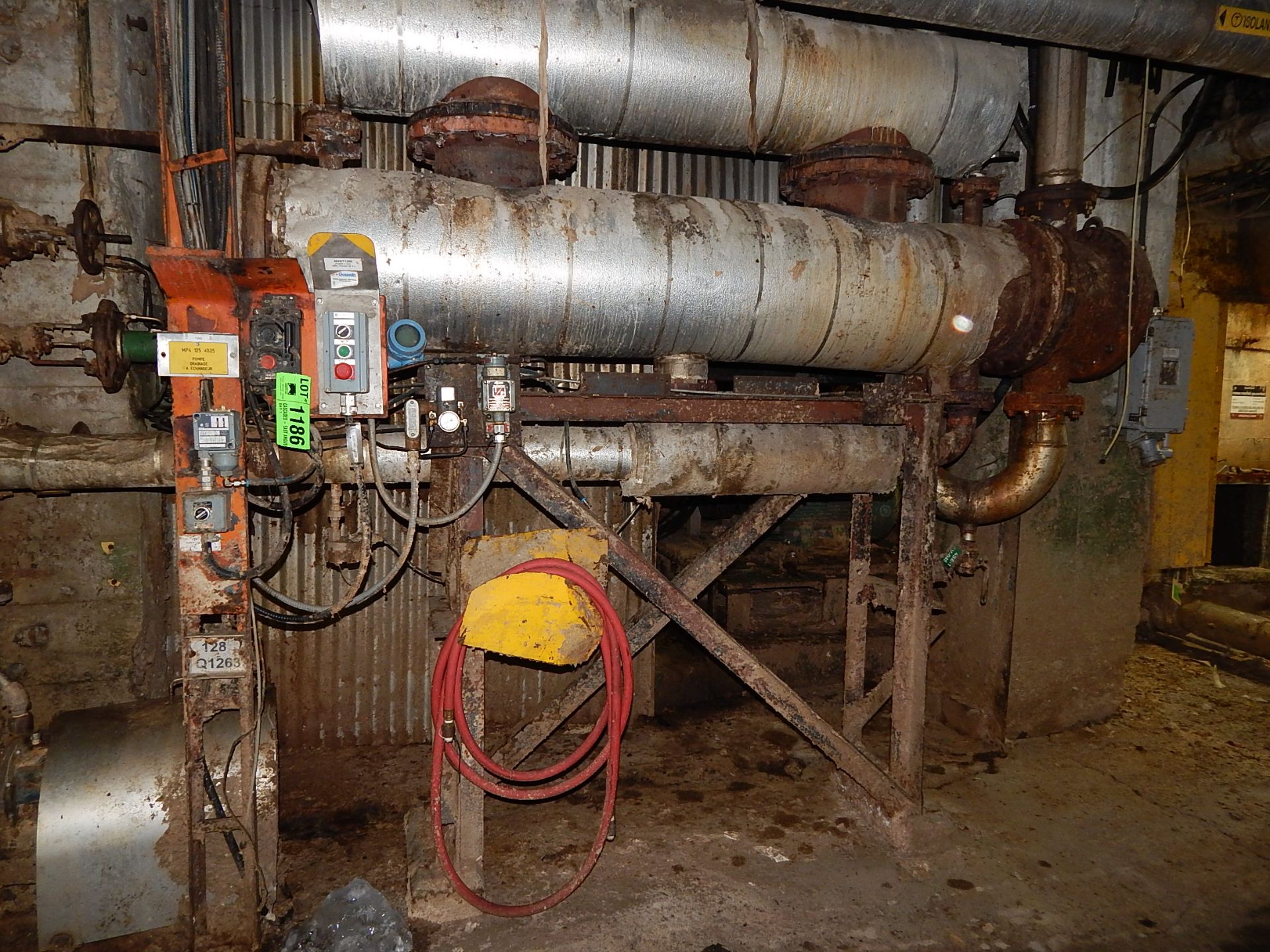 LOT/ HEAT EXCHANGER WITH PUMP AND CONDENSATION TANK (CI)