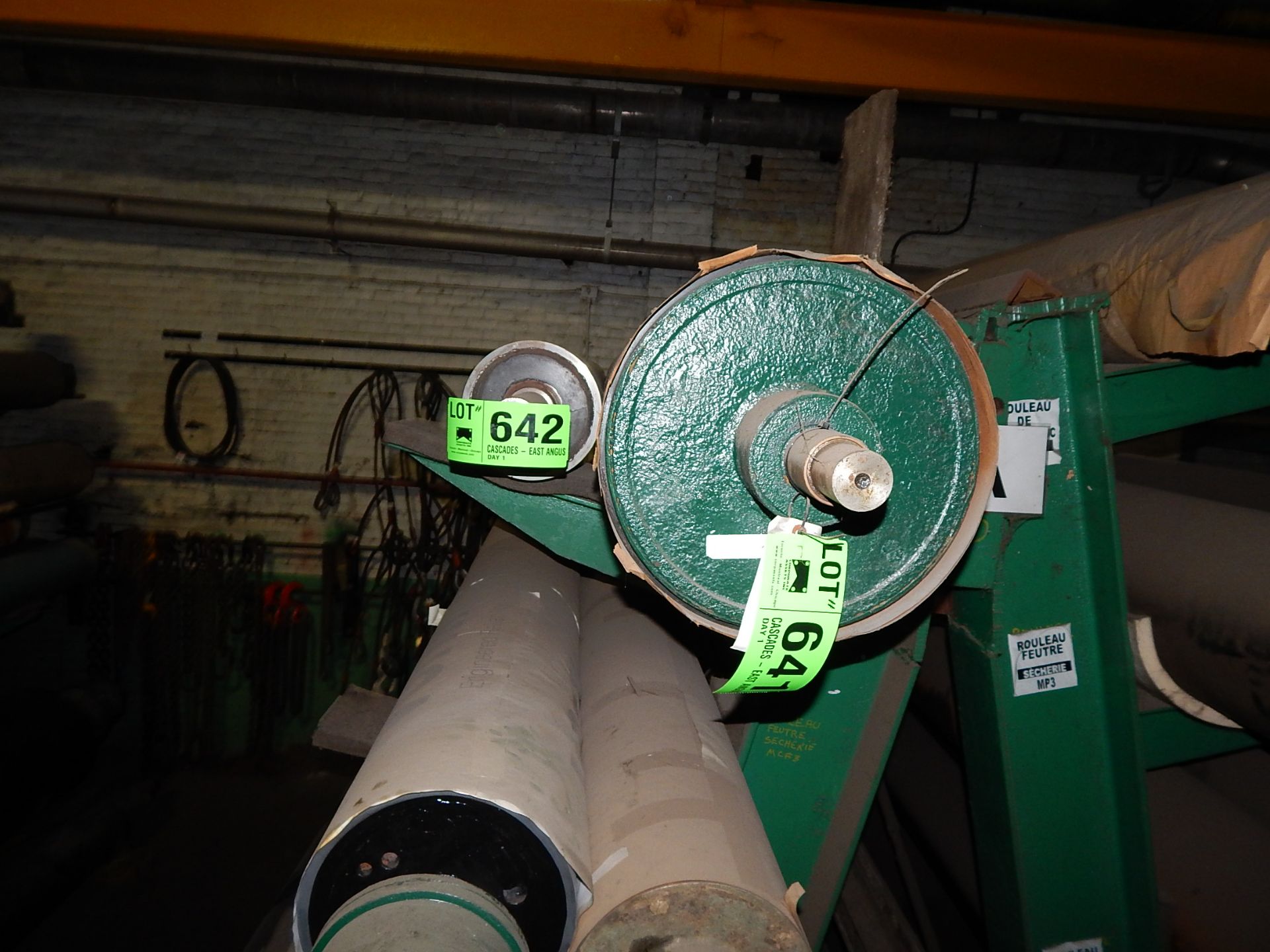 PAPER MACHINE SPARE/REBUILT ROLL - #3 TICKNER ROLL (CI)