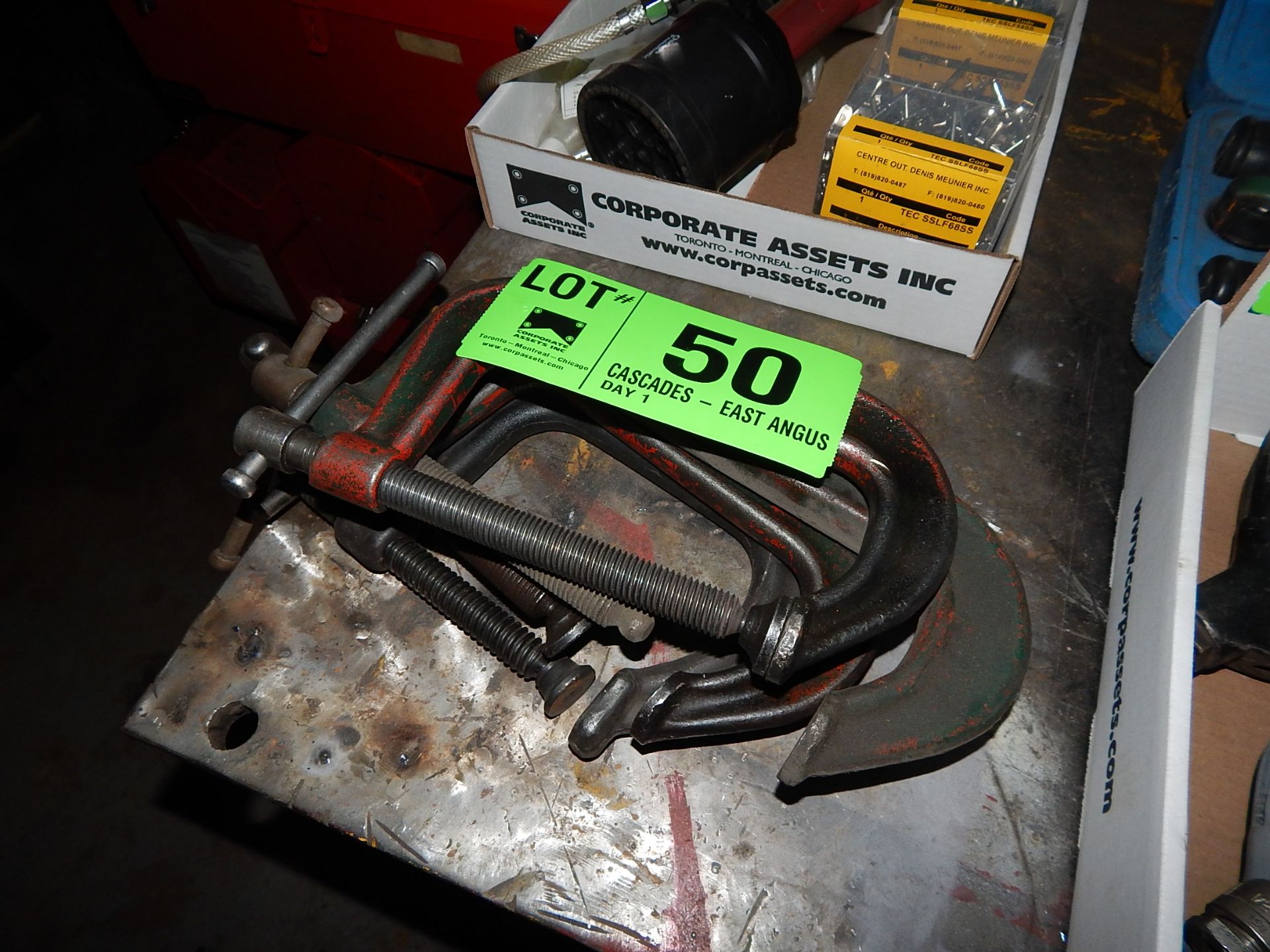 LOT/ C-CLAMPS