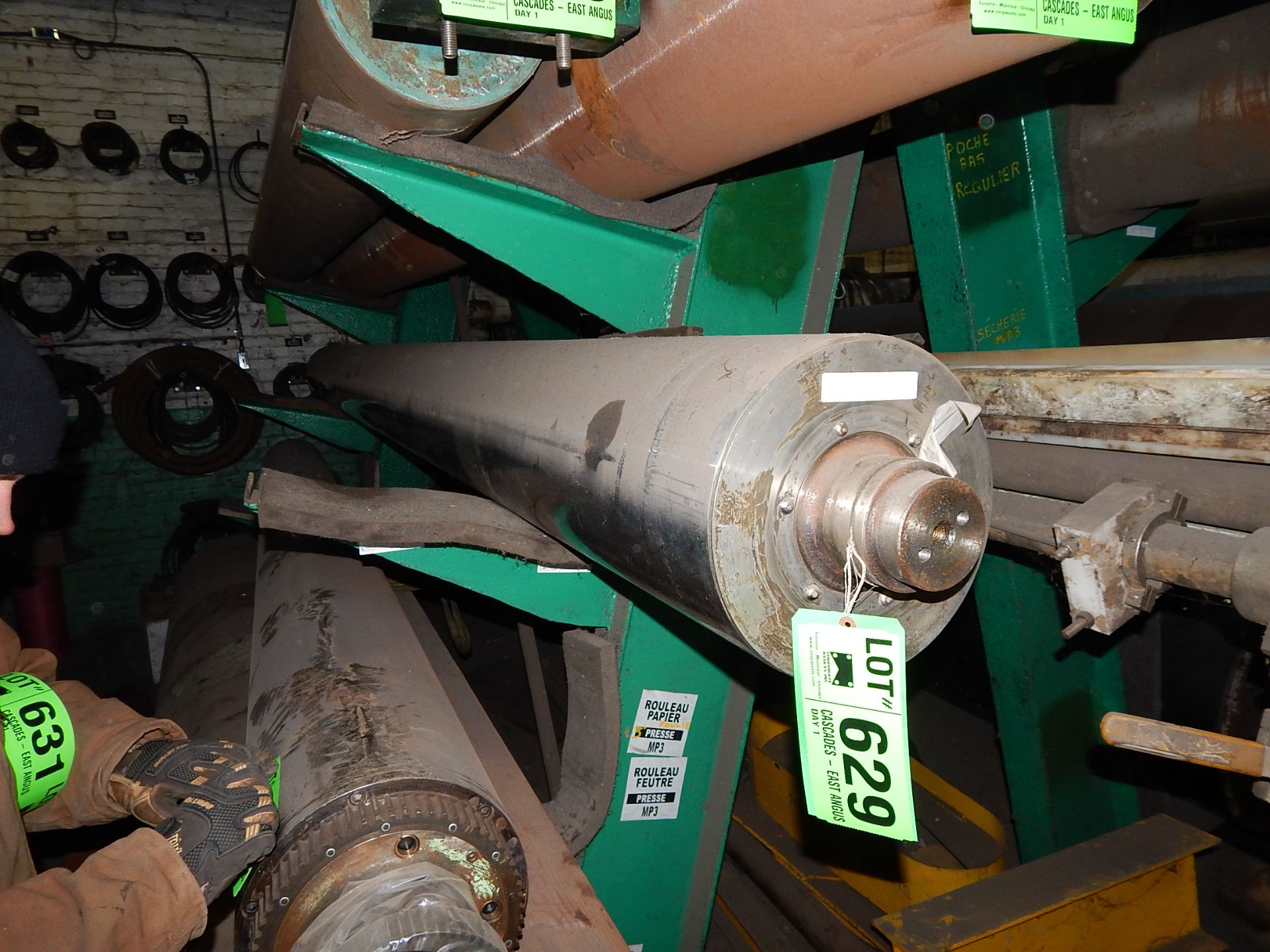 PAPER MACHINE SPARE/REBUILT ROLL - #3 (CI)