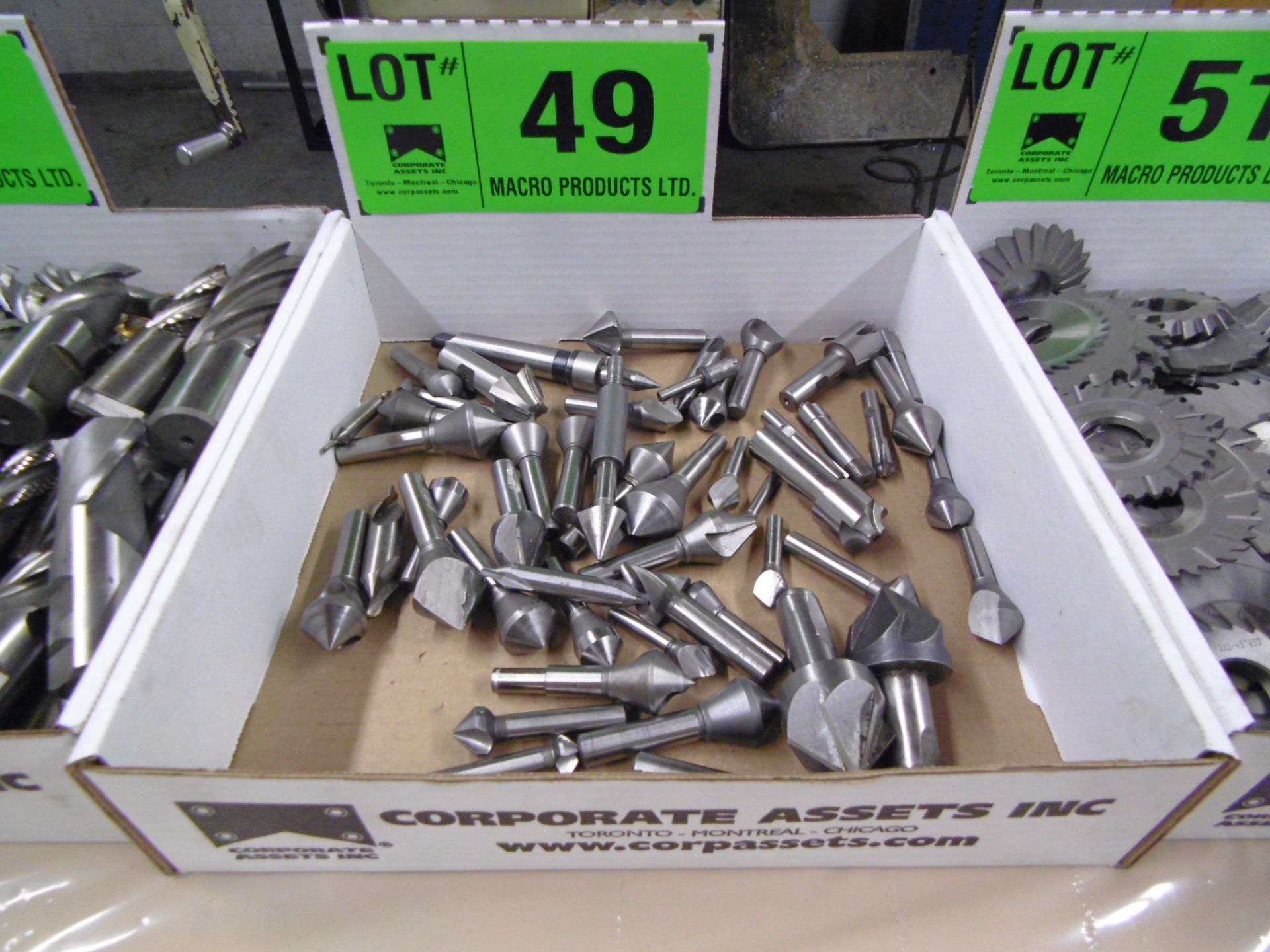 LOT/ COUNTERSINKS & RADIUS CUTTERS