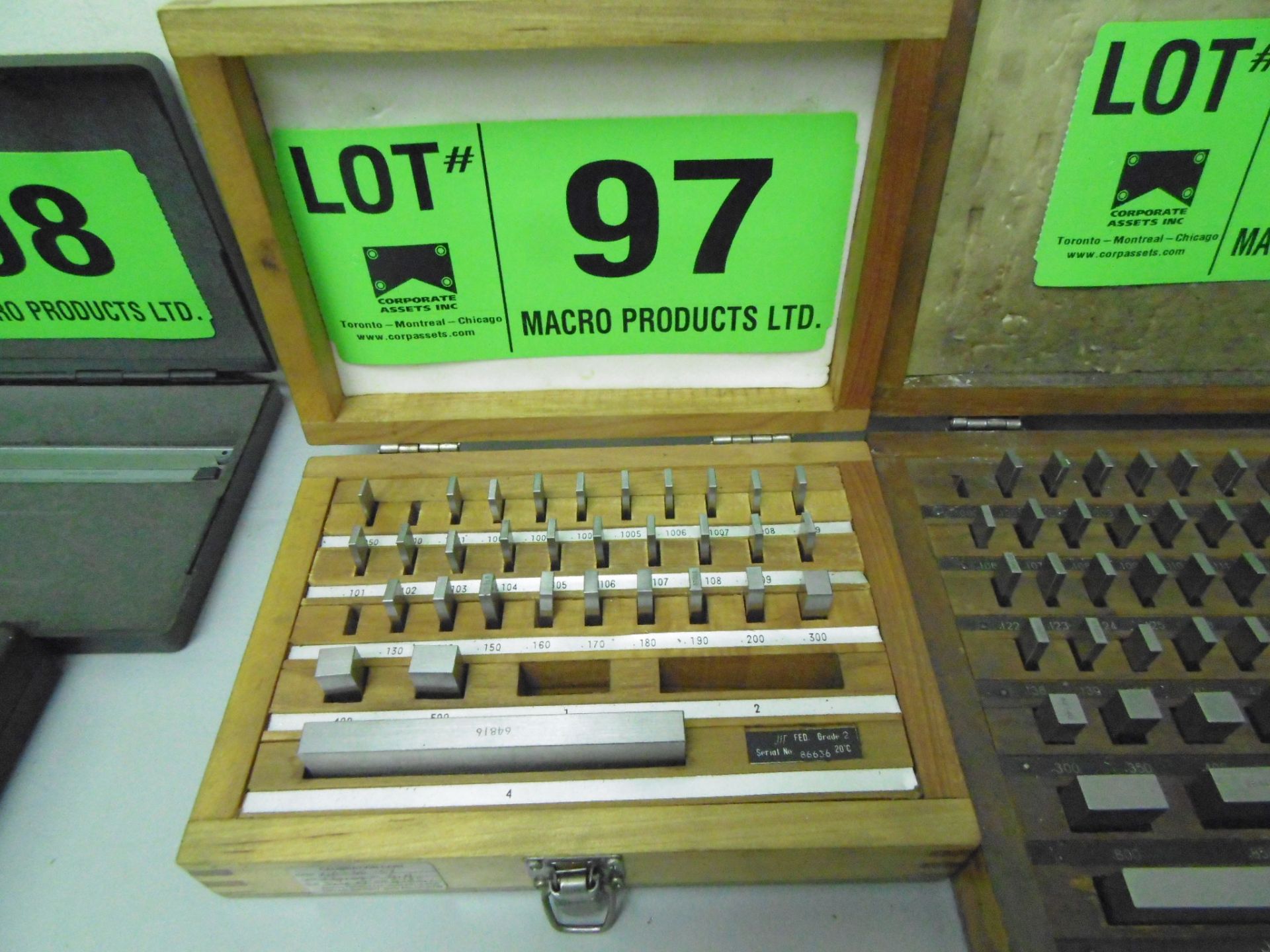 PRECISION GAUGE BLOCK SET