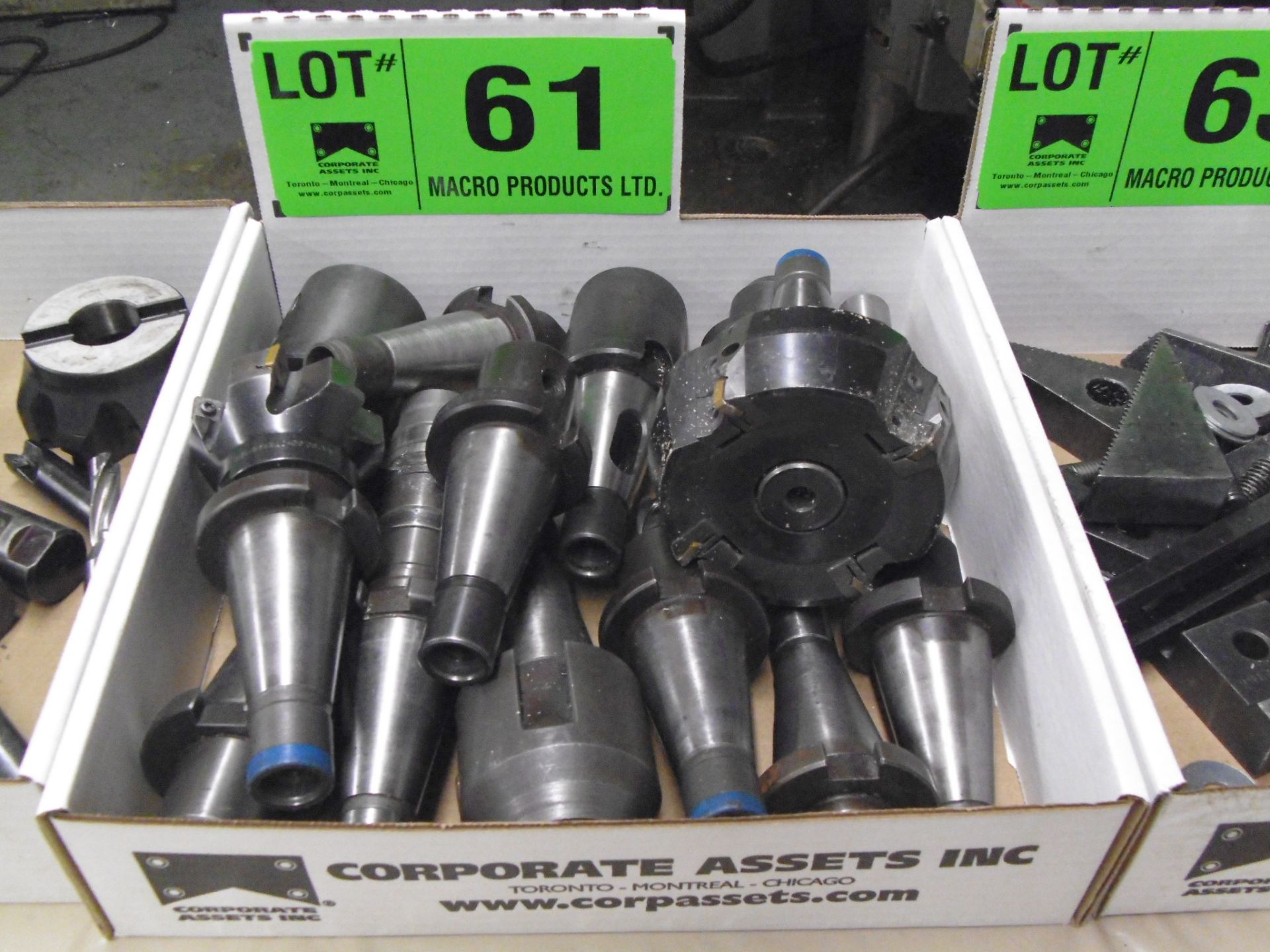 LOT/ 40T TOOL HOLDERS