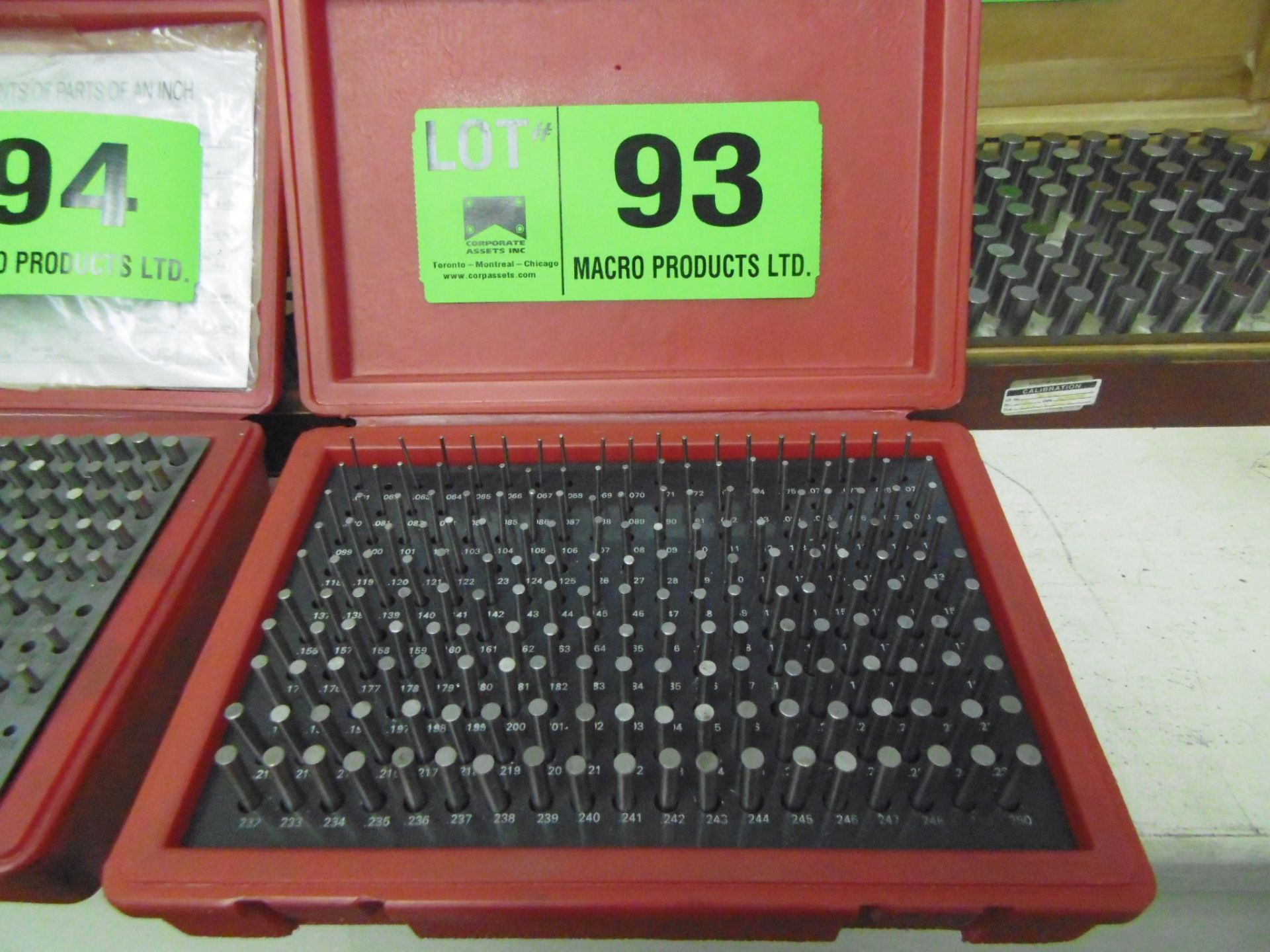 PIN GAUGE SET