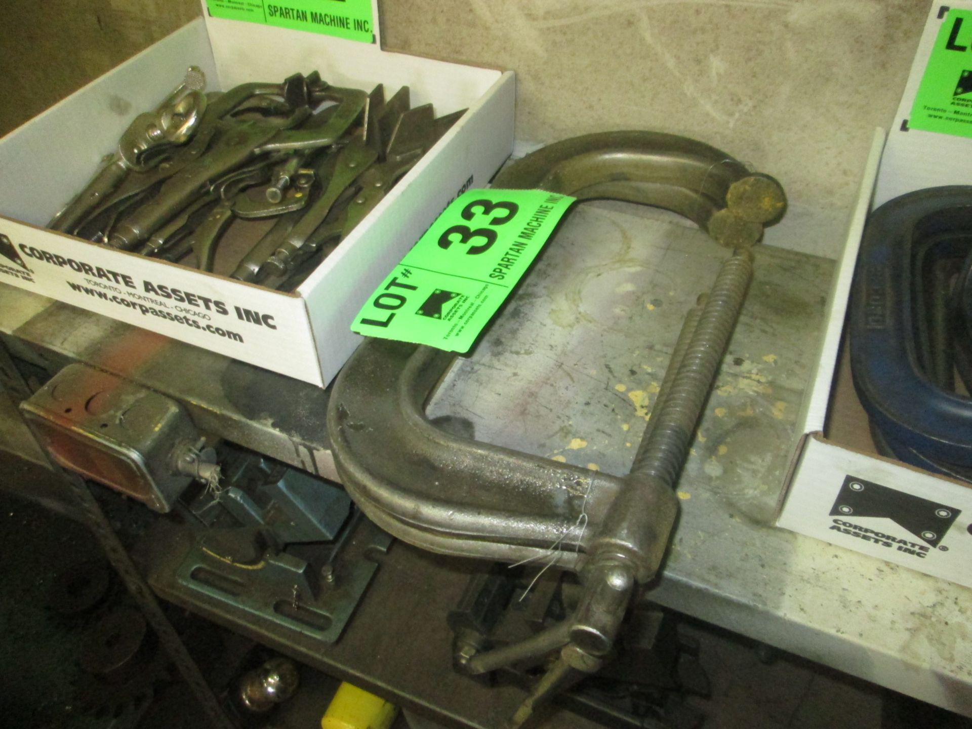 LOT/ C-CLAMPS