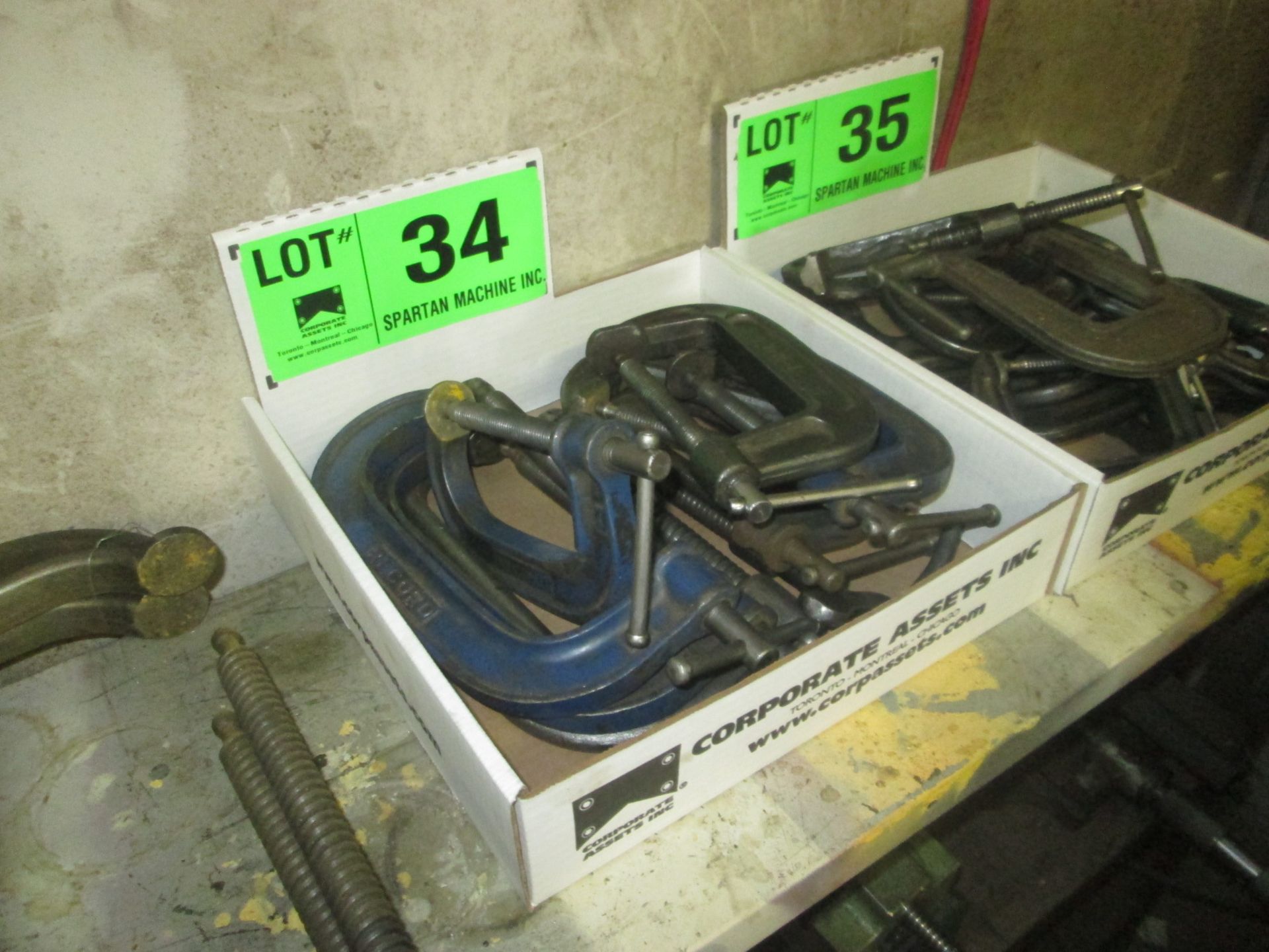 LOT/ C-CLAMPS