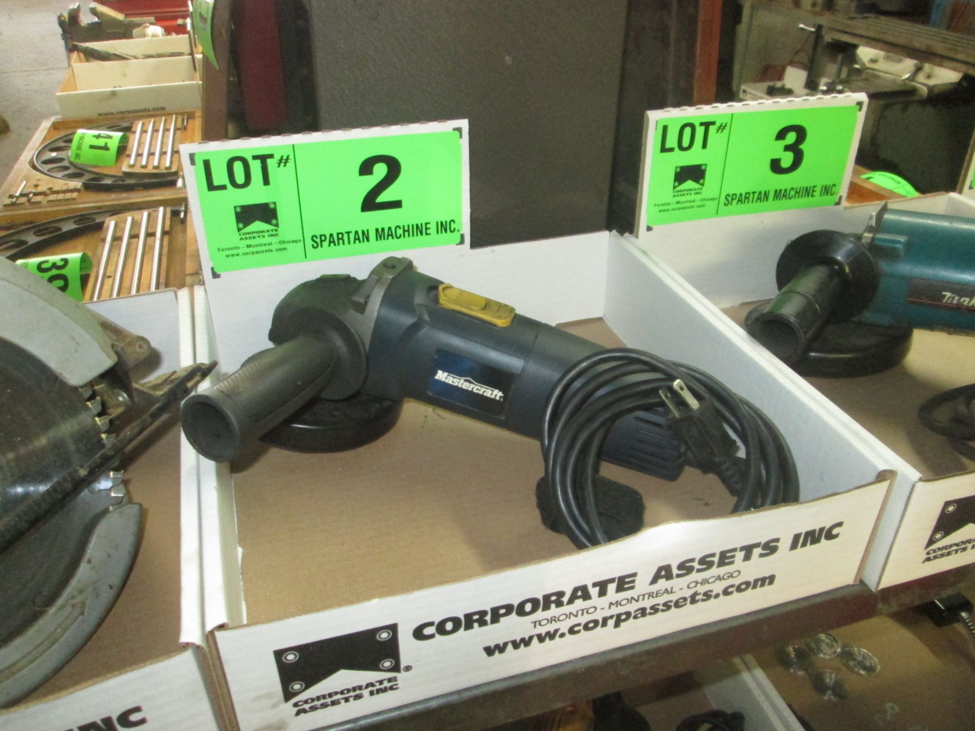 MASTERCRAFT ELECTRIC ANGLE GRINDER