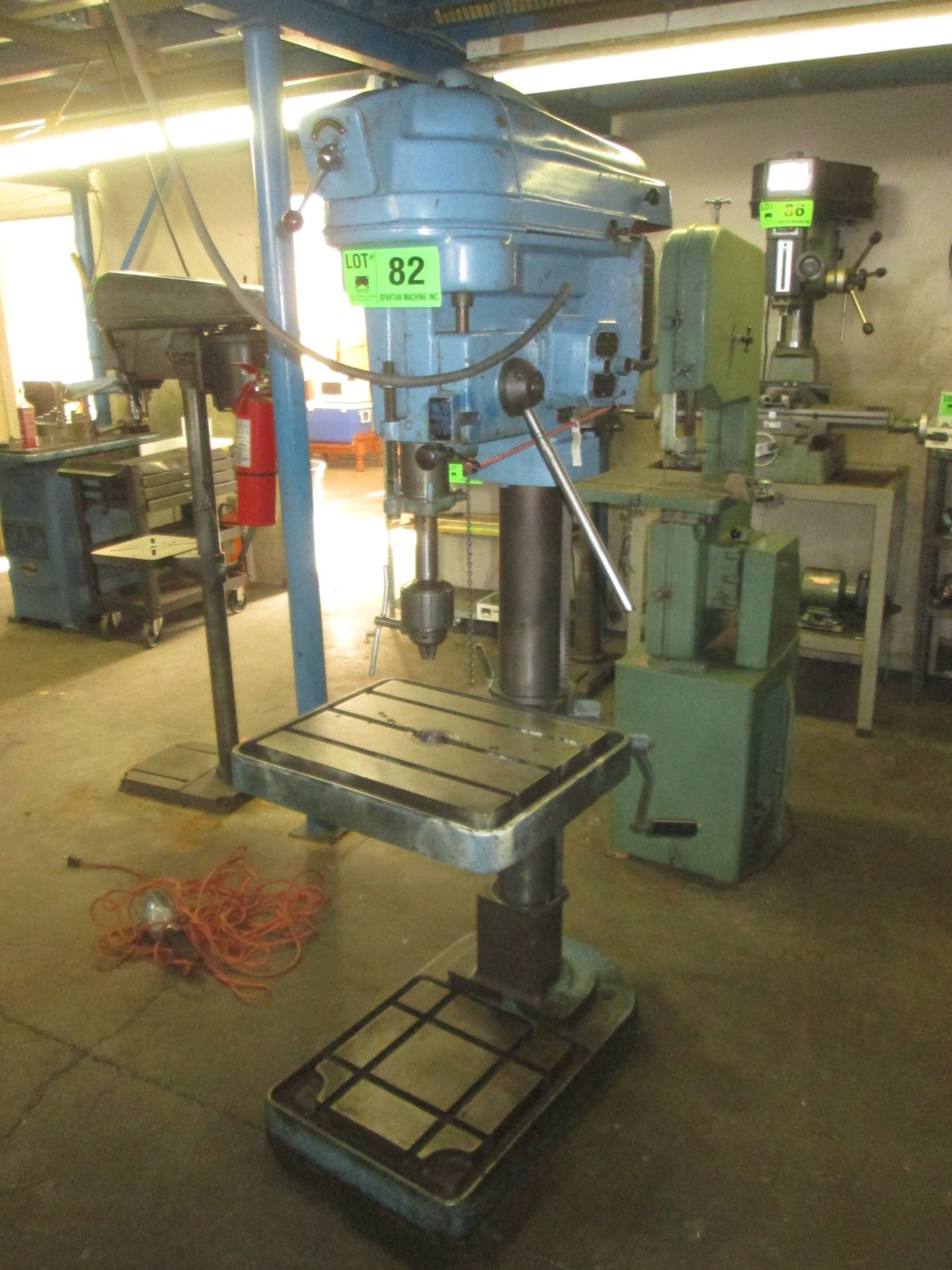 PROGRESS 3A 90-1430 RPM FLOOR TYPE DRILL PRESS S/N: 24207220 (CI)