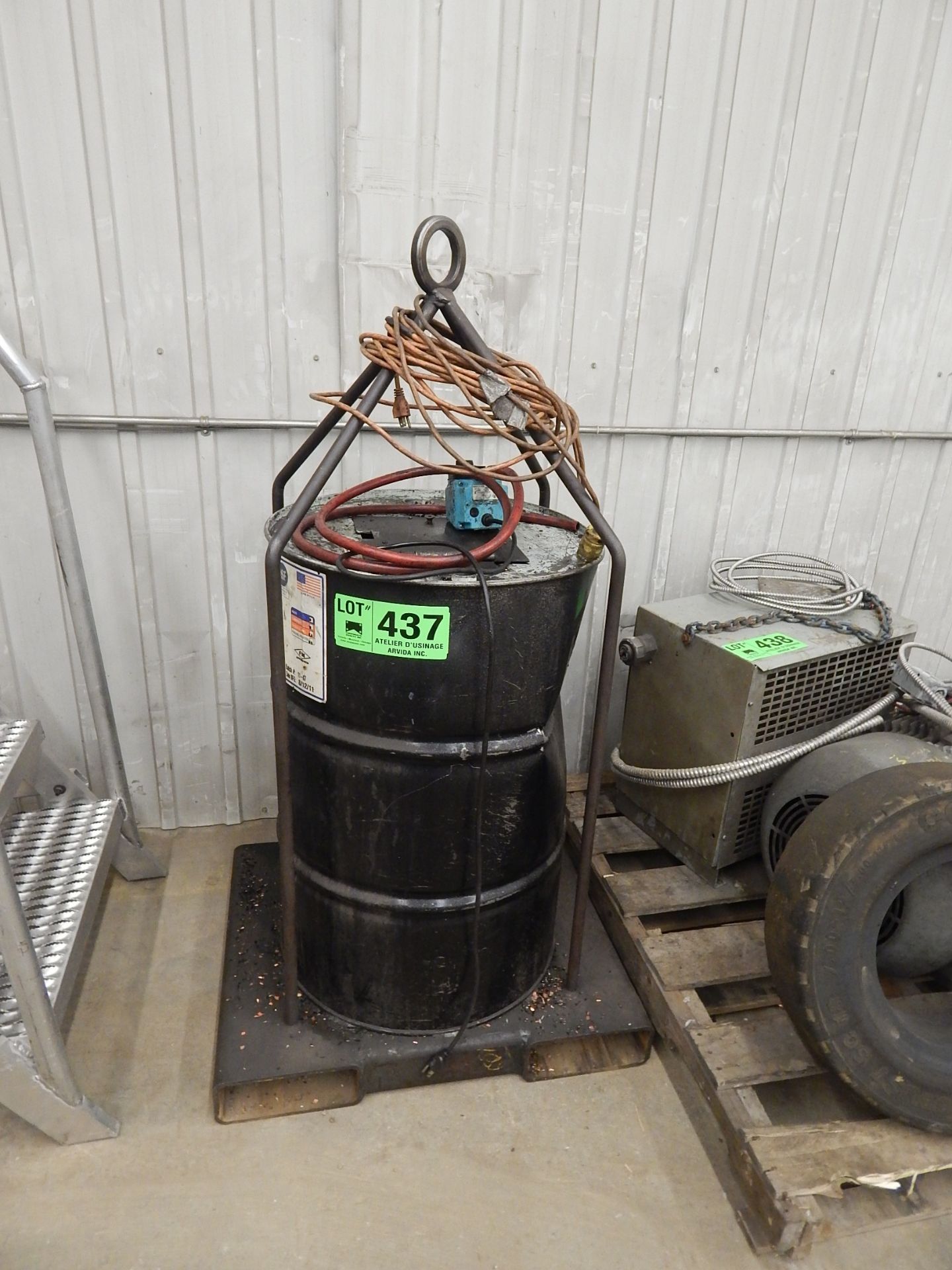 LOT/ COOLANT DRUM WITH PUMP