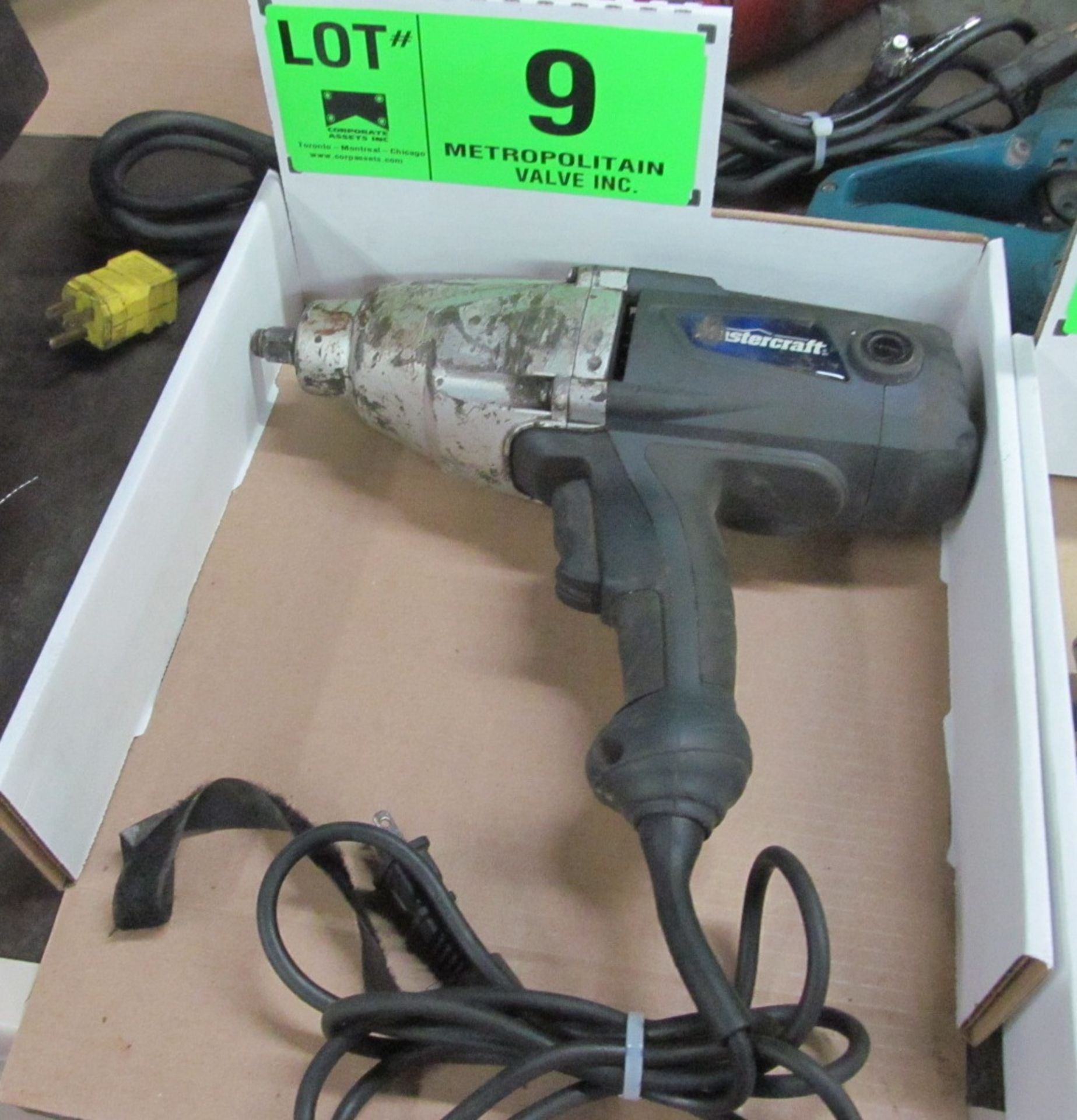 MASTERCRAFT 1/2" DRIVE ELECTRIC IMPACT GUN