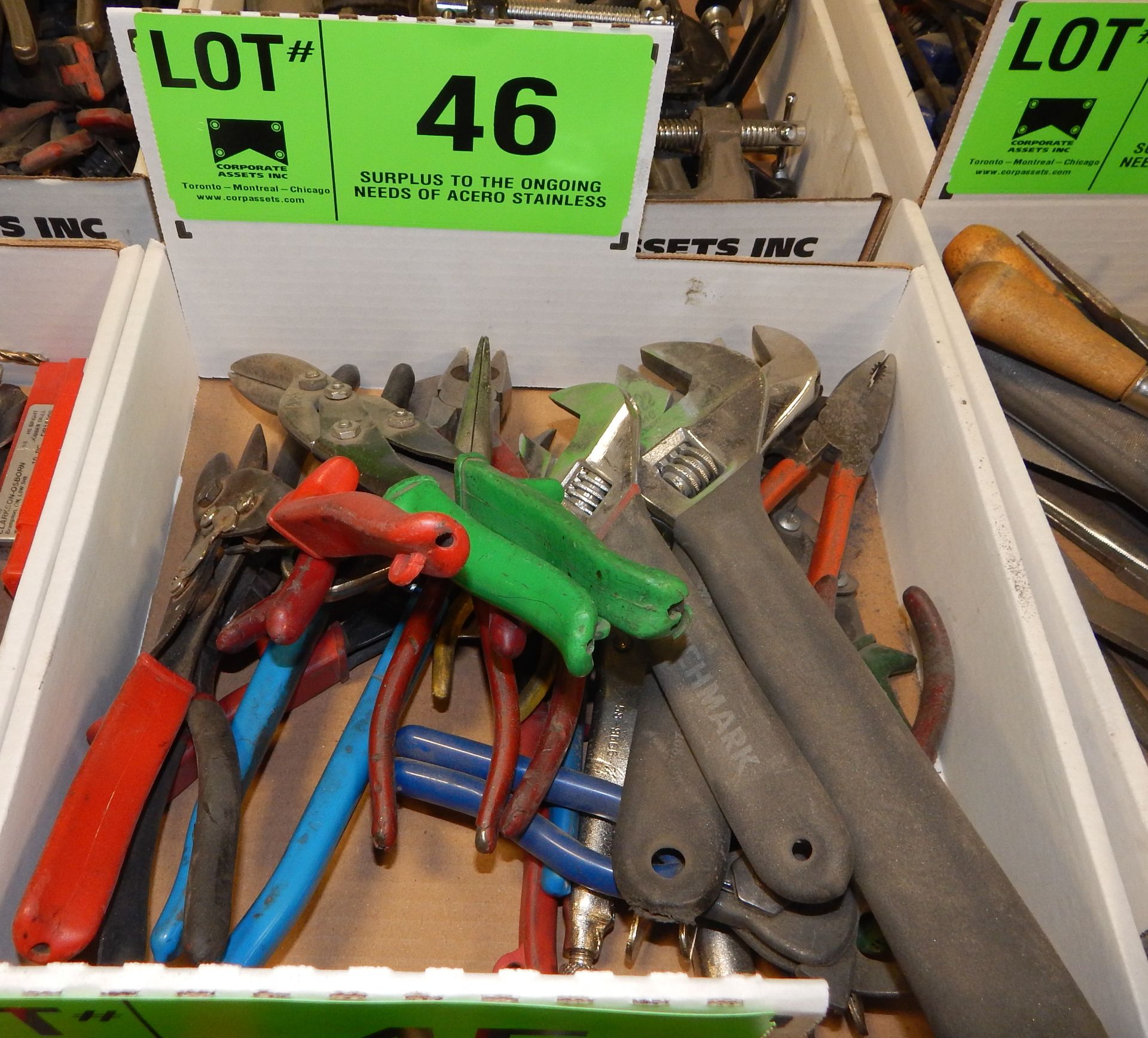 LOT/PLIERS AND CUTTERS