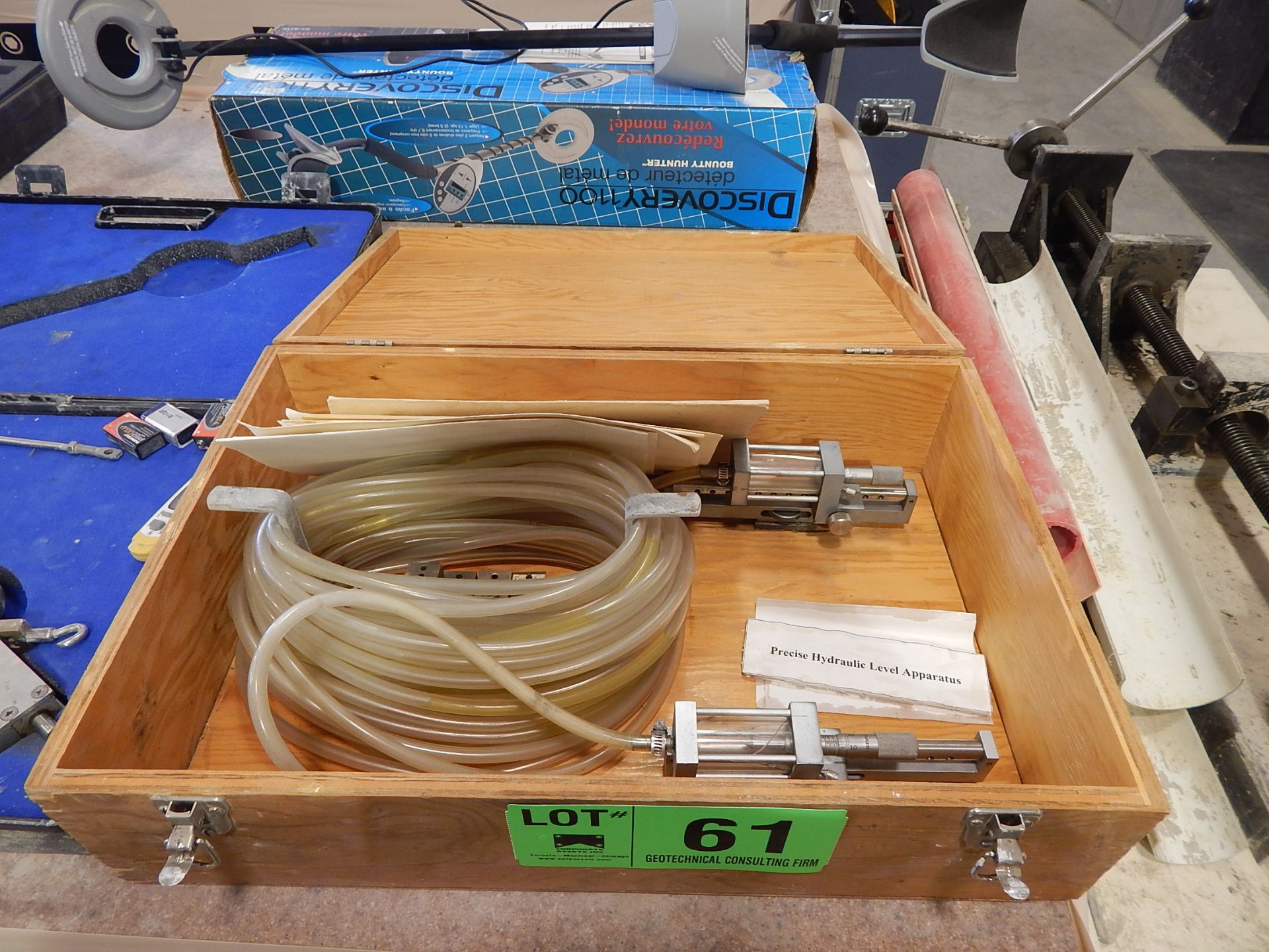 SOILTEST PRECISION HYDRAULIC LEVEL APPARATUS