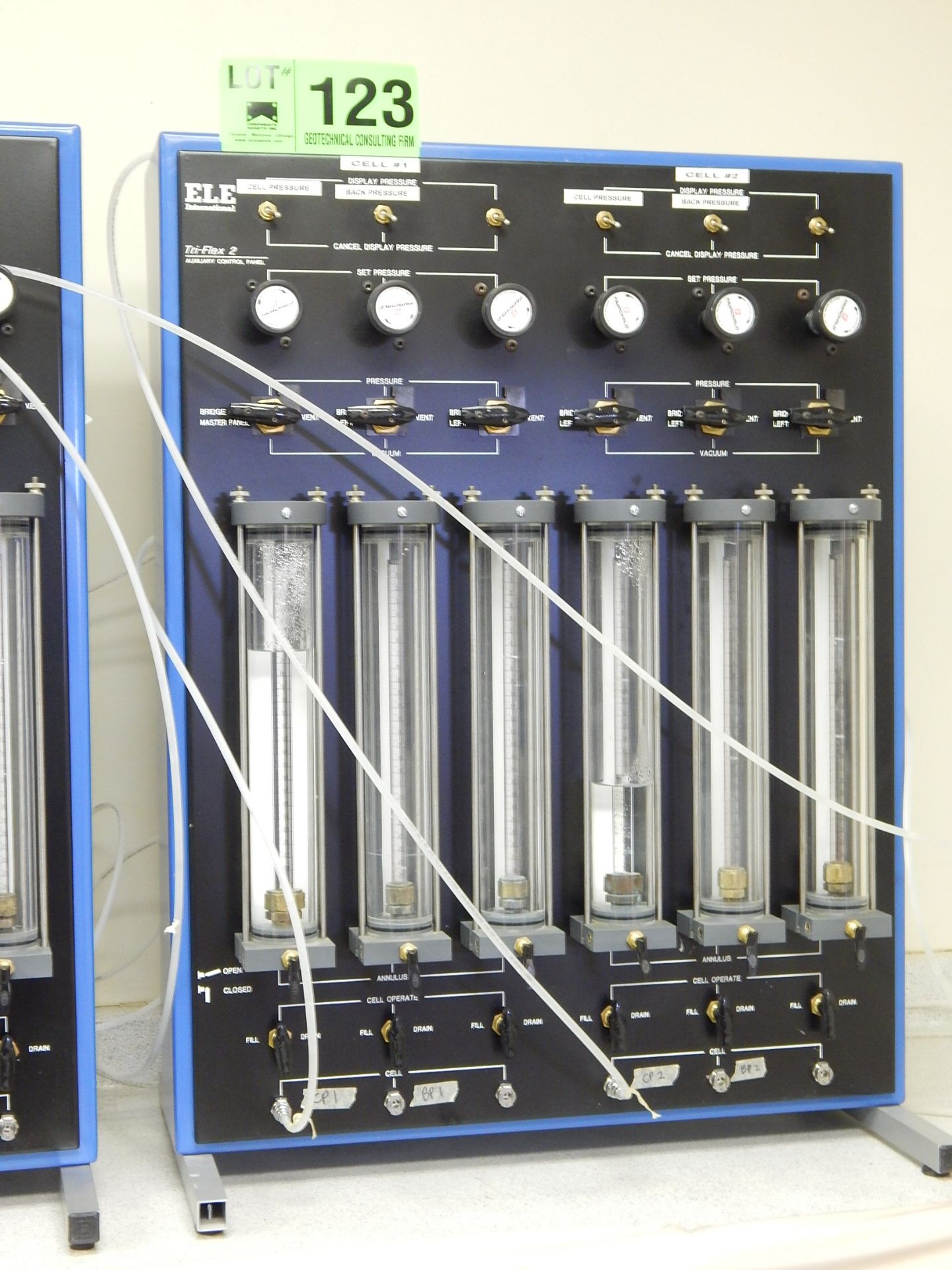 ELE TRI-FLEX 2 TRI-AXIAL SOIL STRENGTH AND PERMEABILITY TESTING SYSTEM ...