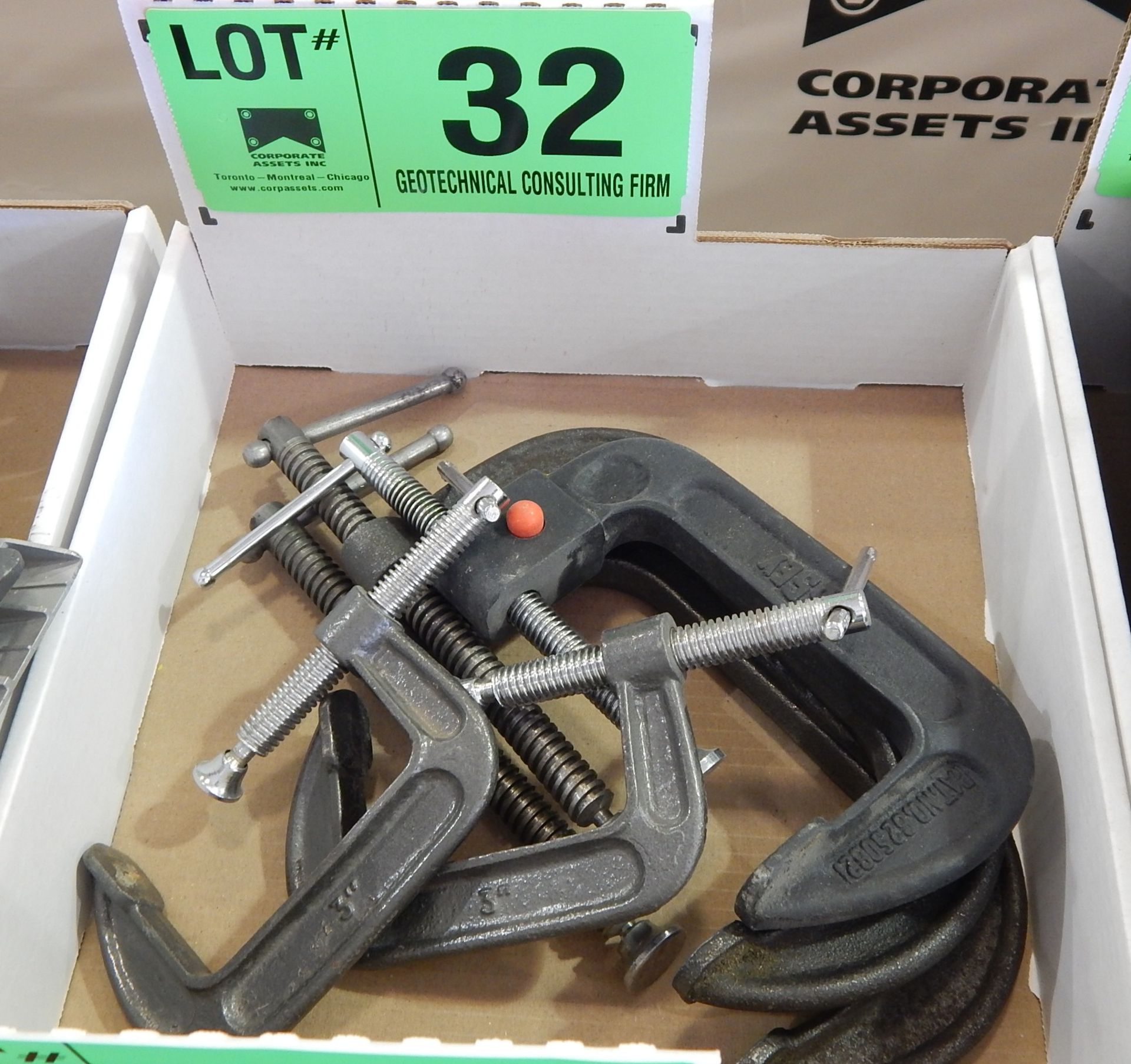 LOT/ C-CLAMPS