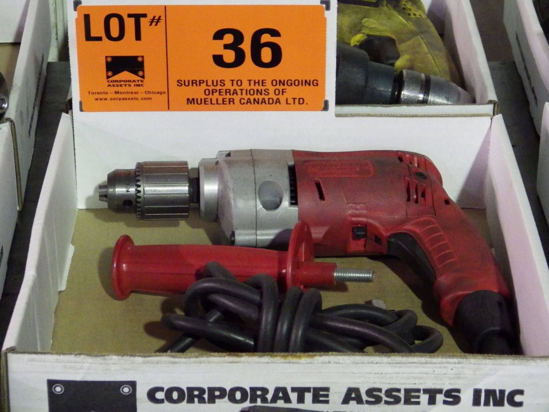 MILWAUKEE MAGNUM ELECTRIC DRILL