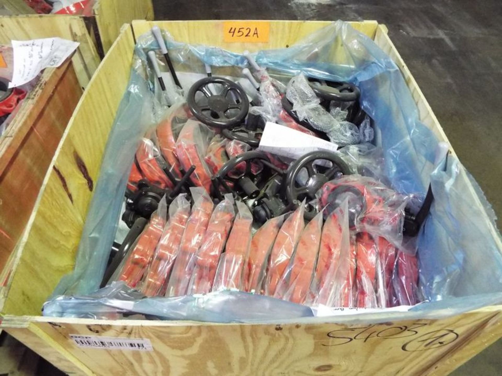 LOT/ SKID OF SPARE BUTTERFLY VALVES