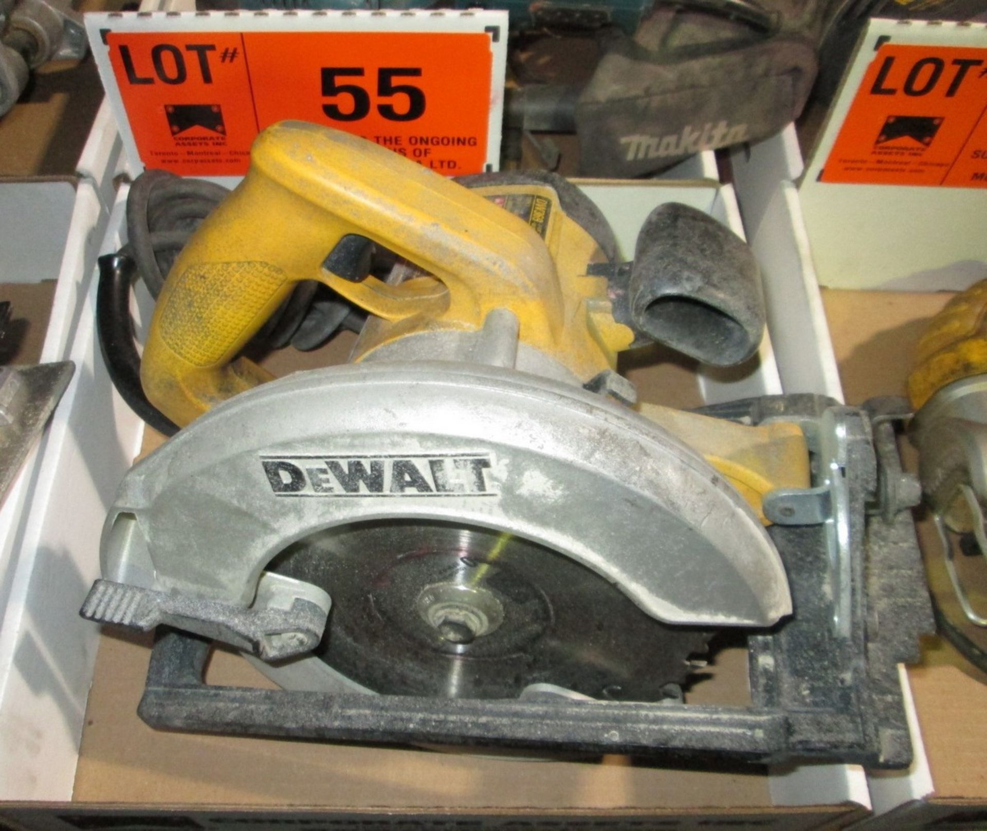 DEWALT 7 1/4" ELECTRIC CIRCULAR SAW