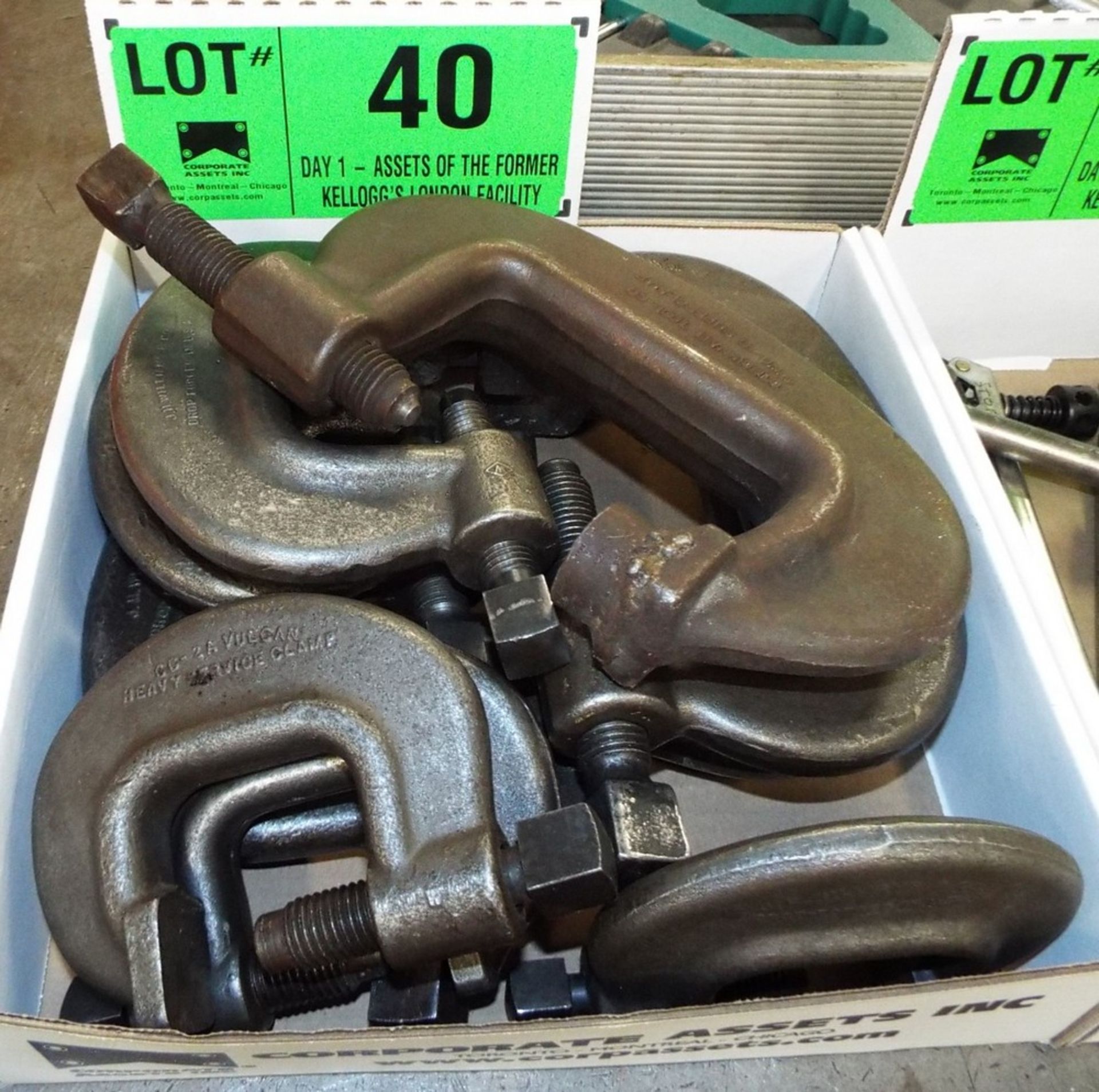 LOT/ HD "C" CLAMPS