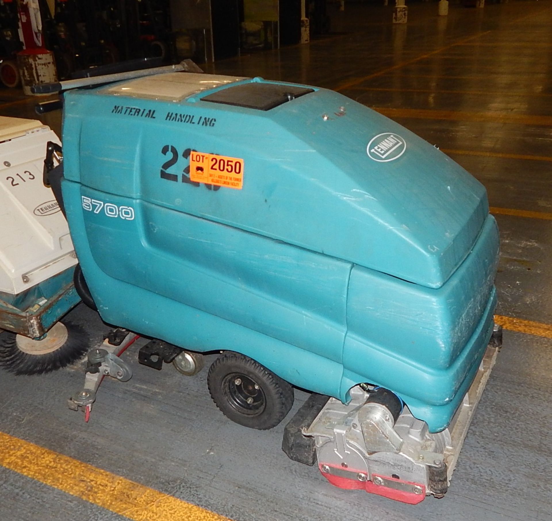 TENANT 5700 WALK BEHIND ELECTRIC SWEEPER S/N: N/A (WAREHOUSE)