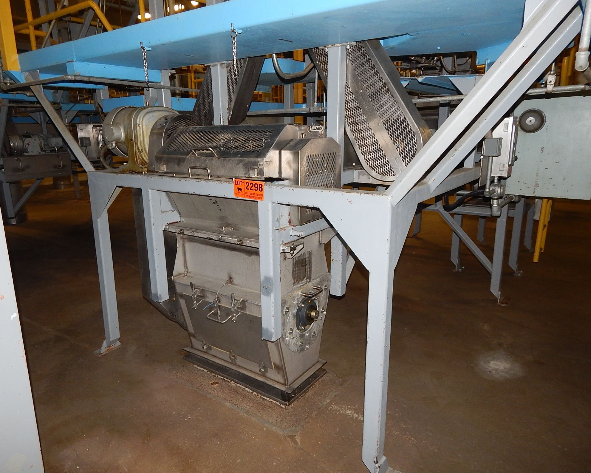 STAINLESS STEEL DOUBLE ROLL RICE PICKER (CI) (BUILDING 26, 3RD FLOOR)