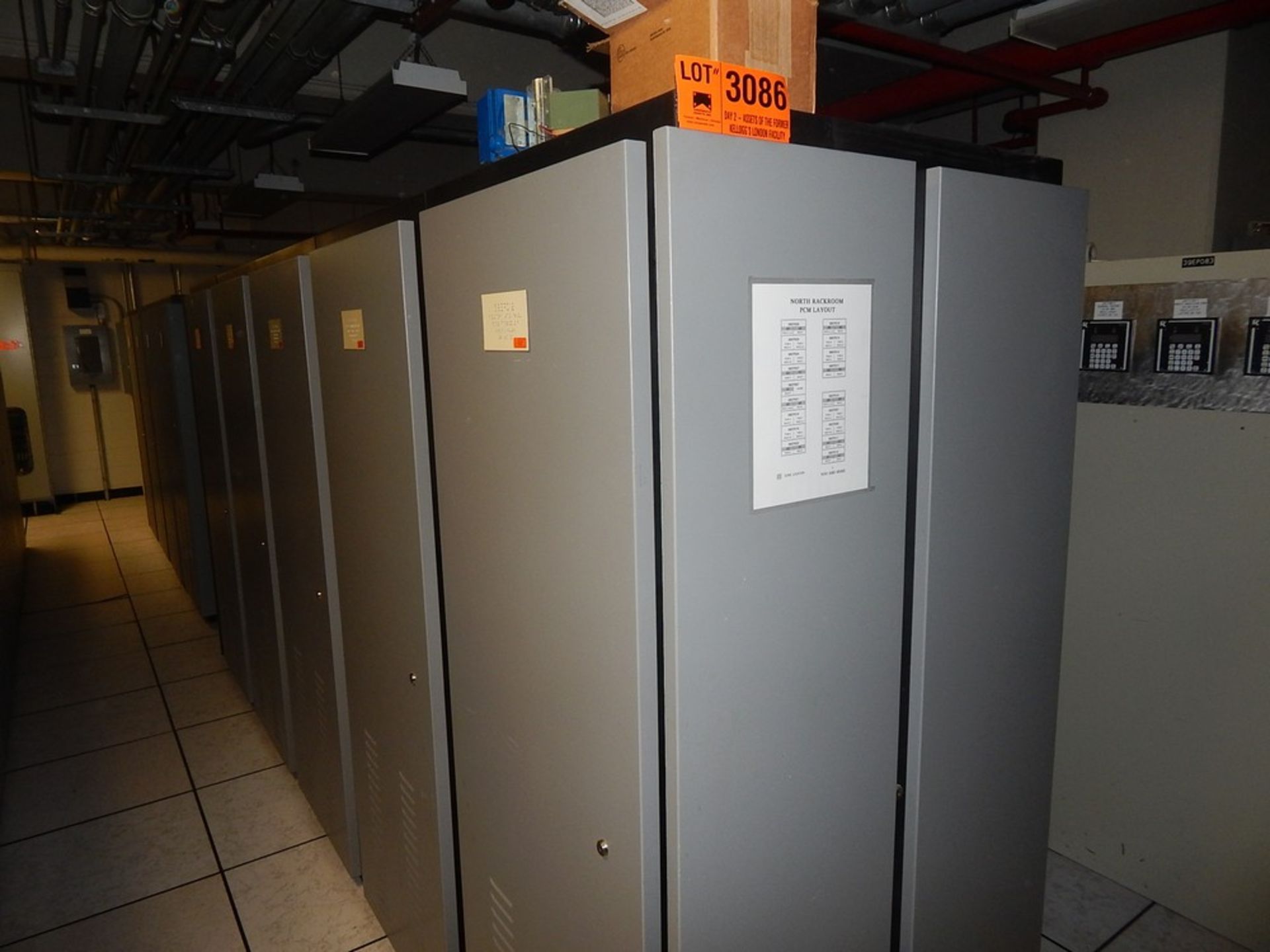 LOT/ COMBINATION MODULE CONTROL CABINETS CONSISTING OF FIELD TERMINATION PANEL, FIBER OPTIC COM