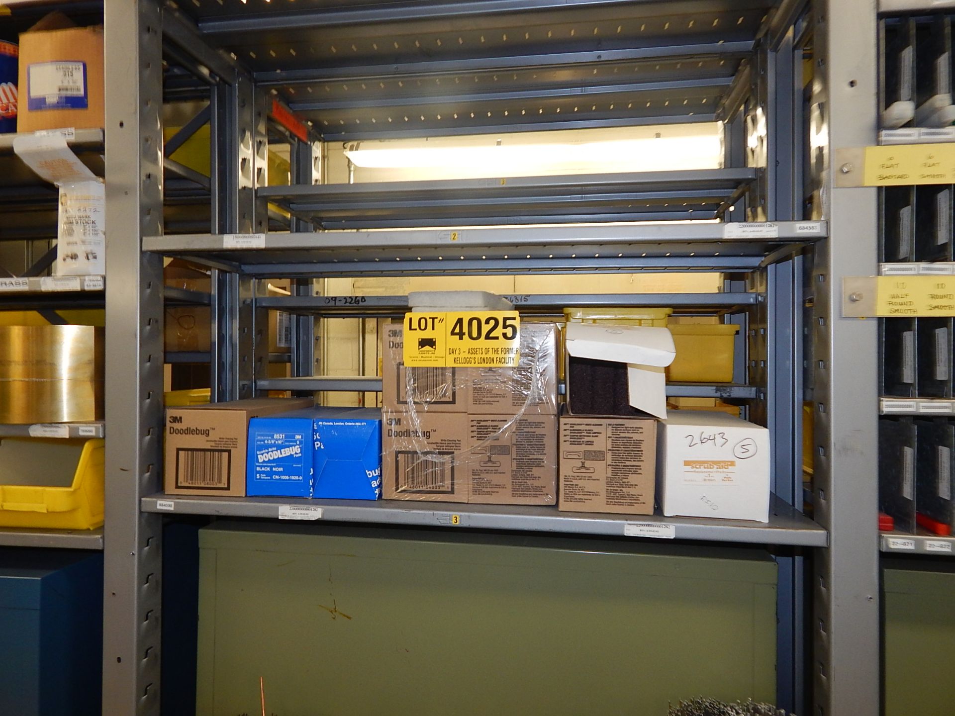 LOT/ SCRUBBING PADS (BUILDING 32, STORES)