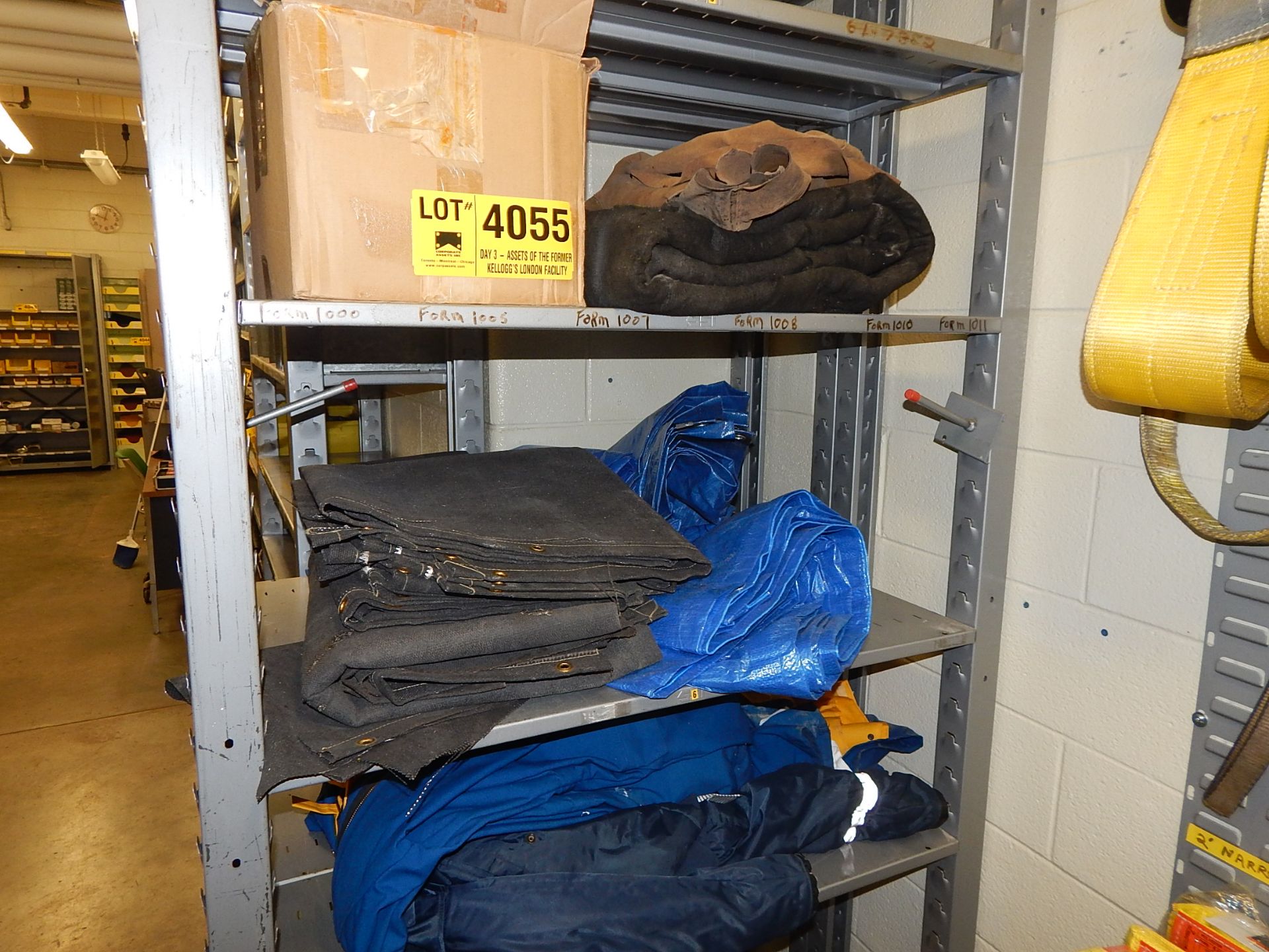 LOT/ TARPS (BUILDING 32, STORES)