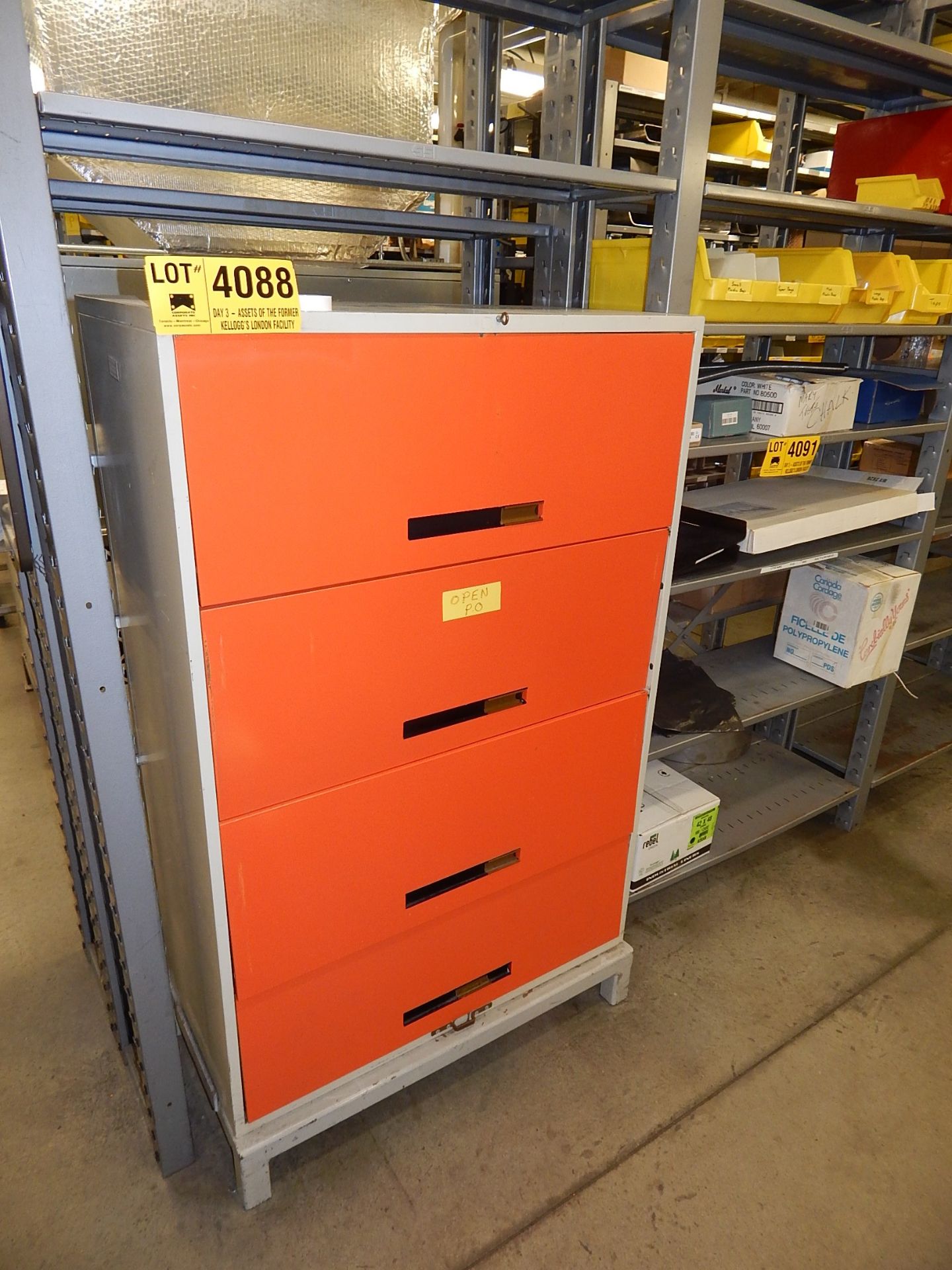 FILE CABINET (BUILDING 32, STORES)