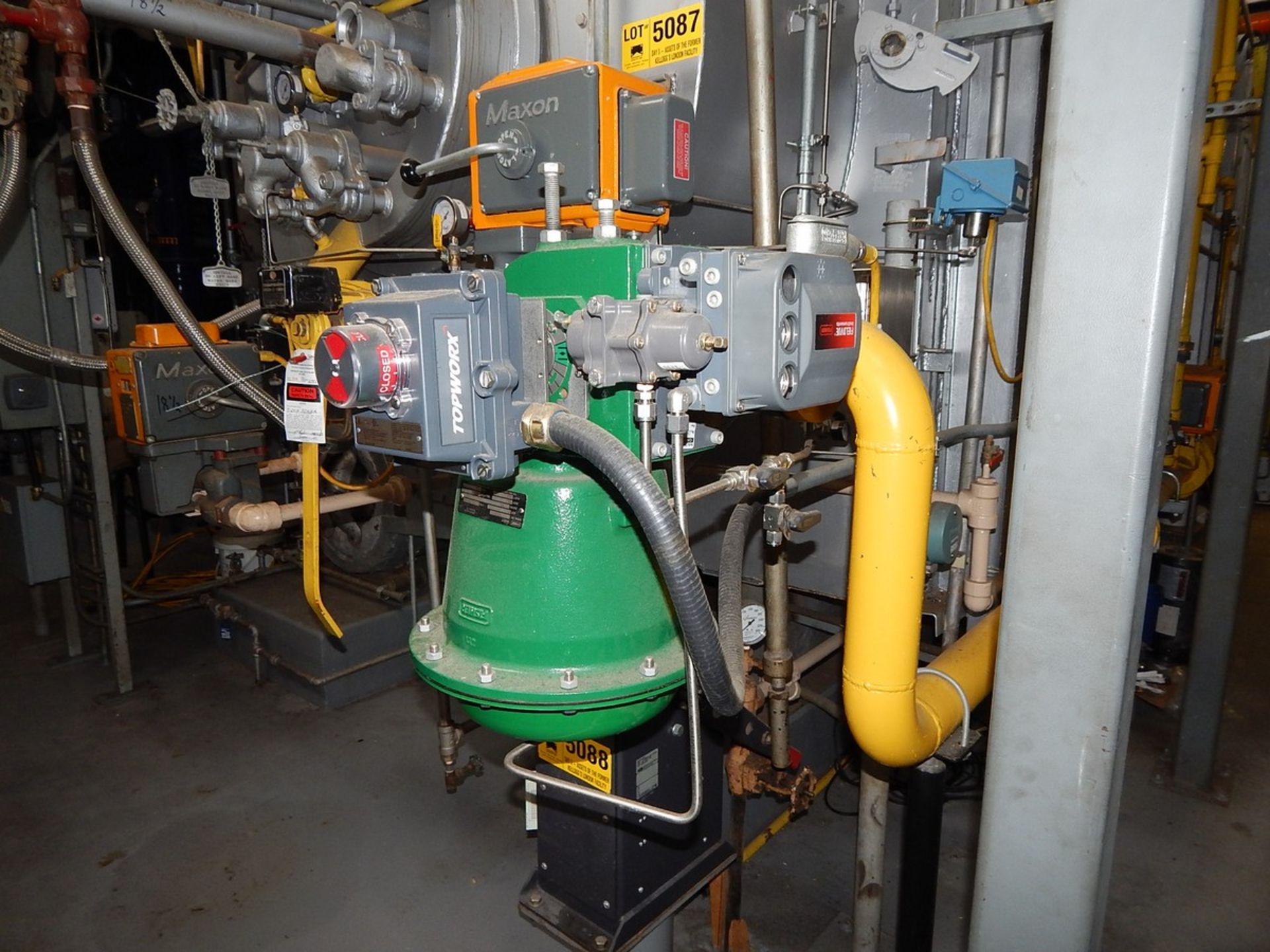 LOT/ BOILER INSTRUMENTATION CONSISTING OF (2) MAXON AUTOMATIC VALVES,(1) ABB AUTOMATIC VALVE, (1) - Image 3 of 4