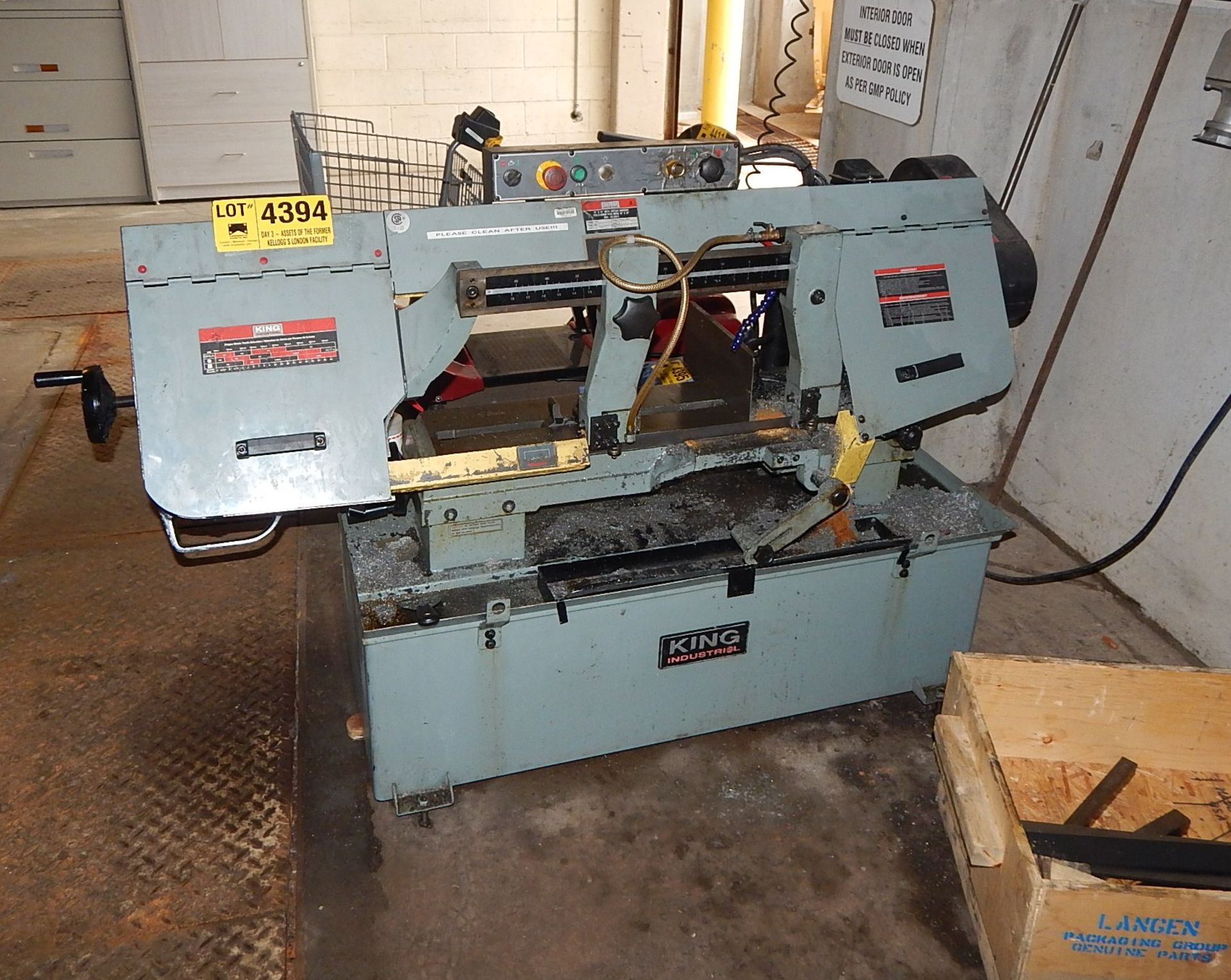 KING HORIZONTAL BANDS SAW (BUILDING 32, STORES)